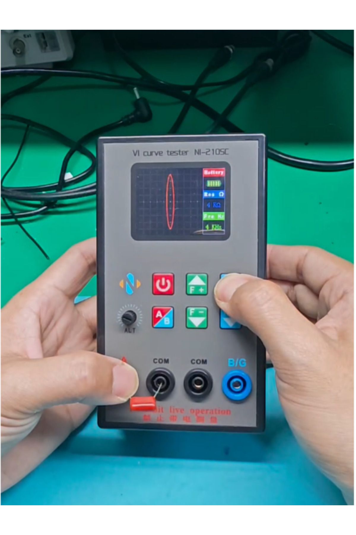 Choice-New Arrival! With 2.0 Inch TFT Screen VI Curve Tester Dual Channel Simultaneous Display 4