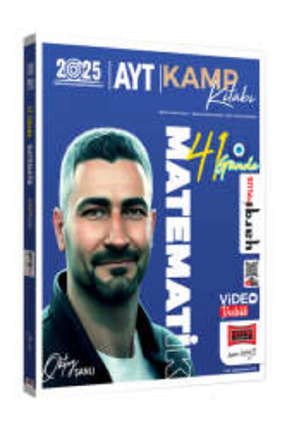 Yargı Yayınları Yargı Yayınları 2025 AYT 41 Günde Matematik Video Destekli Kamp Kitabı