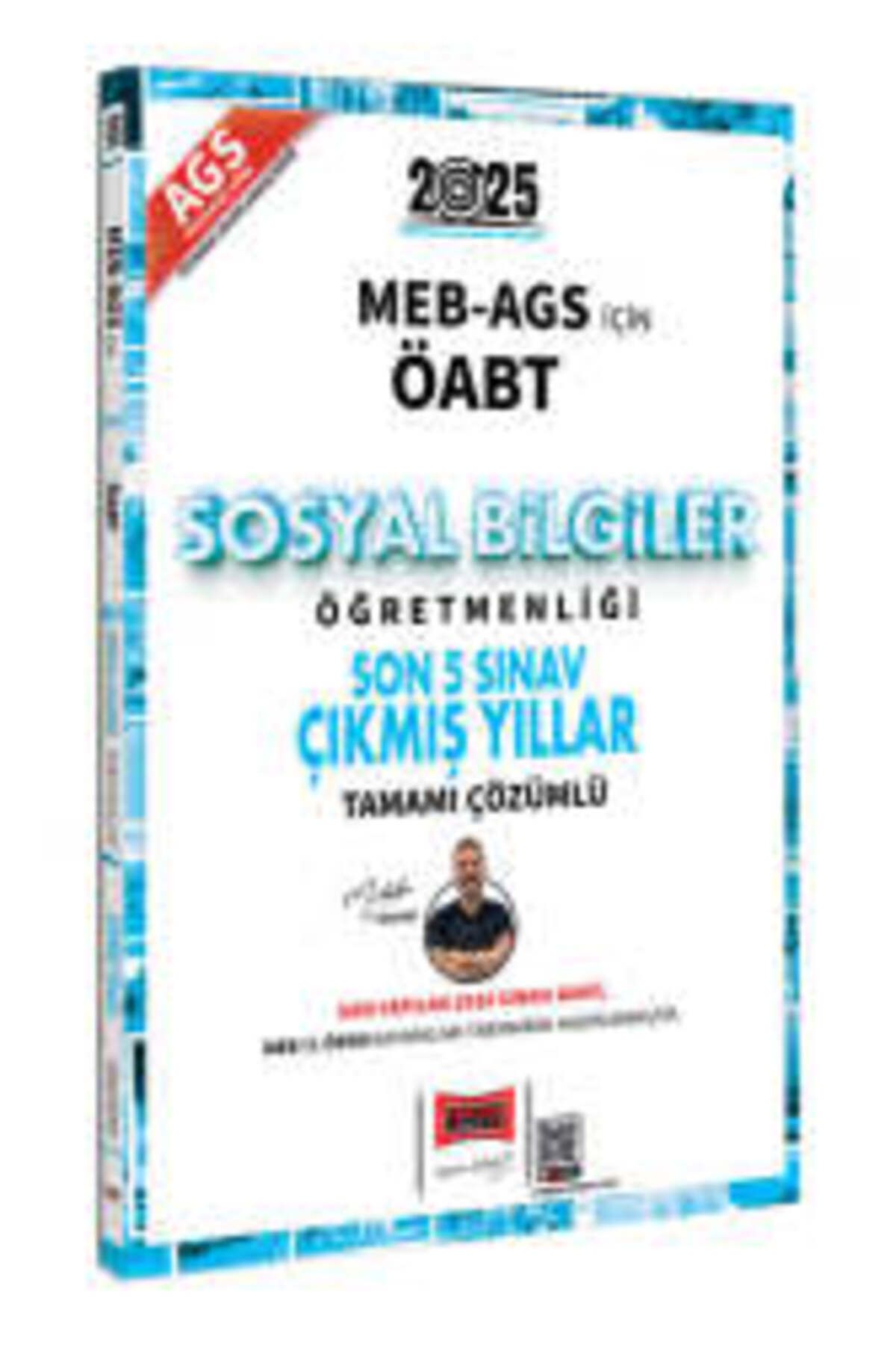 Yargı Yayınları Yargı Yayınları 2025 MEB-AGS ÖABT Sosyal Bilgiler Öğretmenliği Son 5 Sınav Çıkmış Yıllar