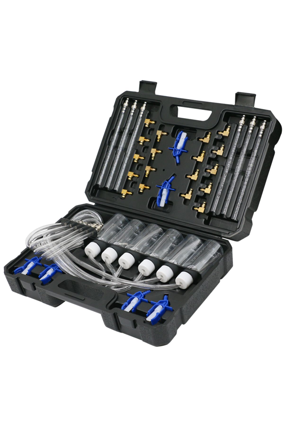 Choice-Diesel Engine Injector Flow Meter Test Kit 6-cylinder Common Rail Adapter Leak Diagnosis Kit 7