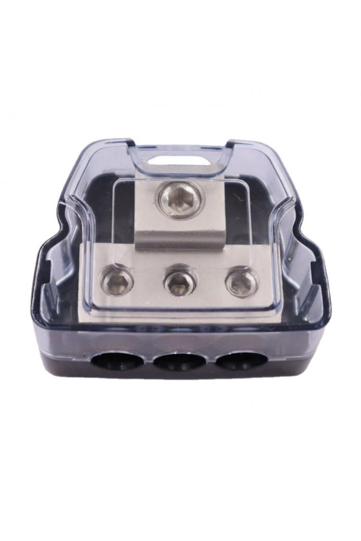 Choice-Car Audio Power Distribution Block 3 Way Wire Distribution 1x 0 Gauge Awg In, 3x 4 Gauge Awg Out ... 7