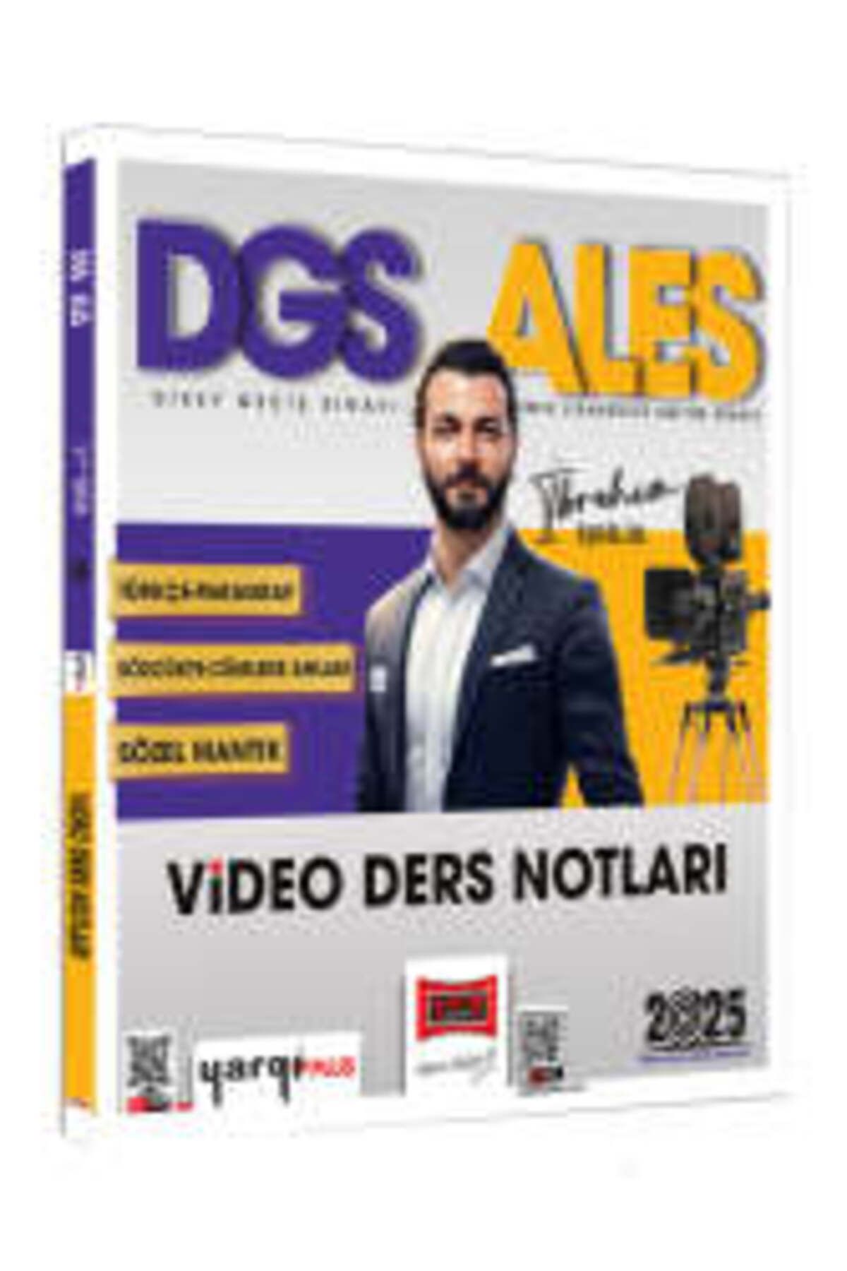 Yargı Yayınları Yargı Yayınları 2025 DGS ALES Türkçe-Paragraf Sözcükte-Anlam Sözel Mantık Video Ders Notları