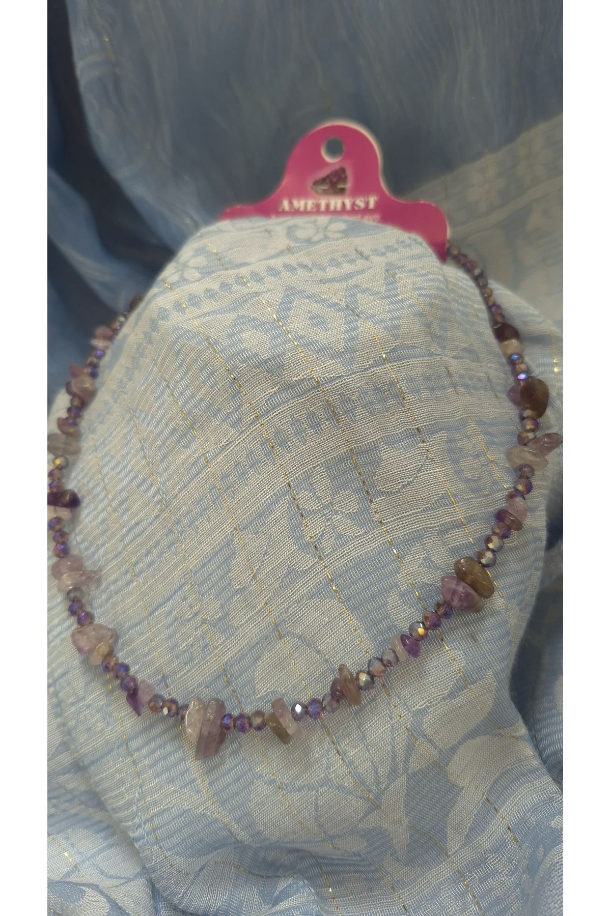 Land of Souvenir Doğal Taşlı Kolye