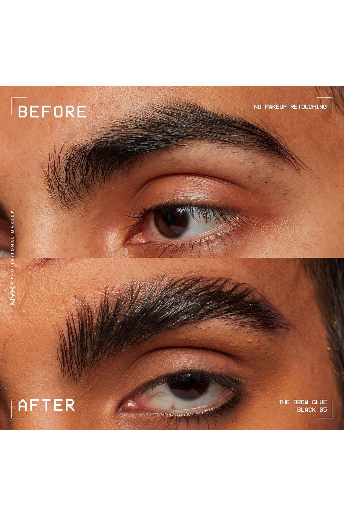 NYX Professional Makeup-| THE BROW GLUE INSTANT BROW STYLER - BLACK 2