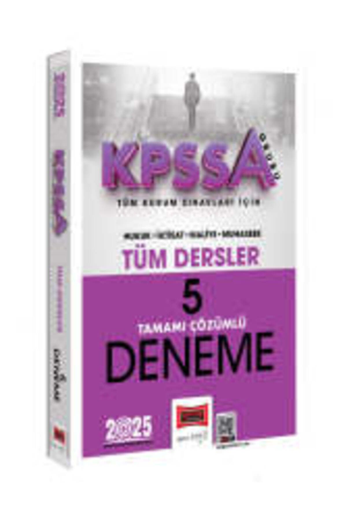 Yargı Yayınları Yargı Yayınları 2025 KPSS-A Grubu Tüm Kurum Sınavları İçin Tüm Dersler Tamamı Çözümlü 5 Deneme