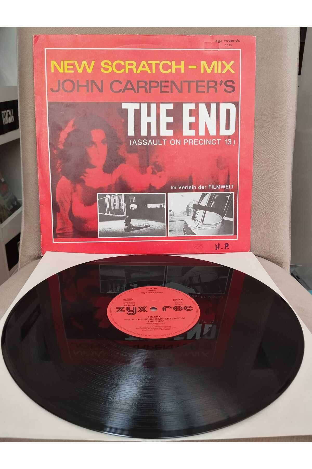 Plakperest The Splash Band – John Carpenter’s The End - 1983 Almanya Basım - Maxi-Single Plak