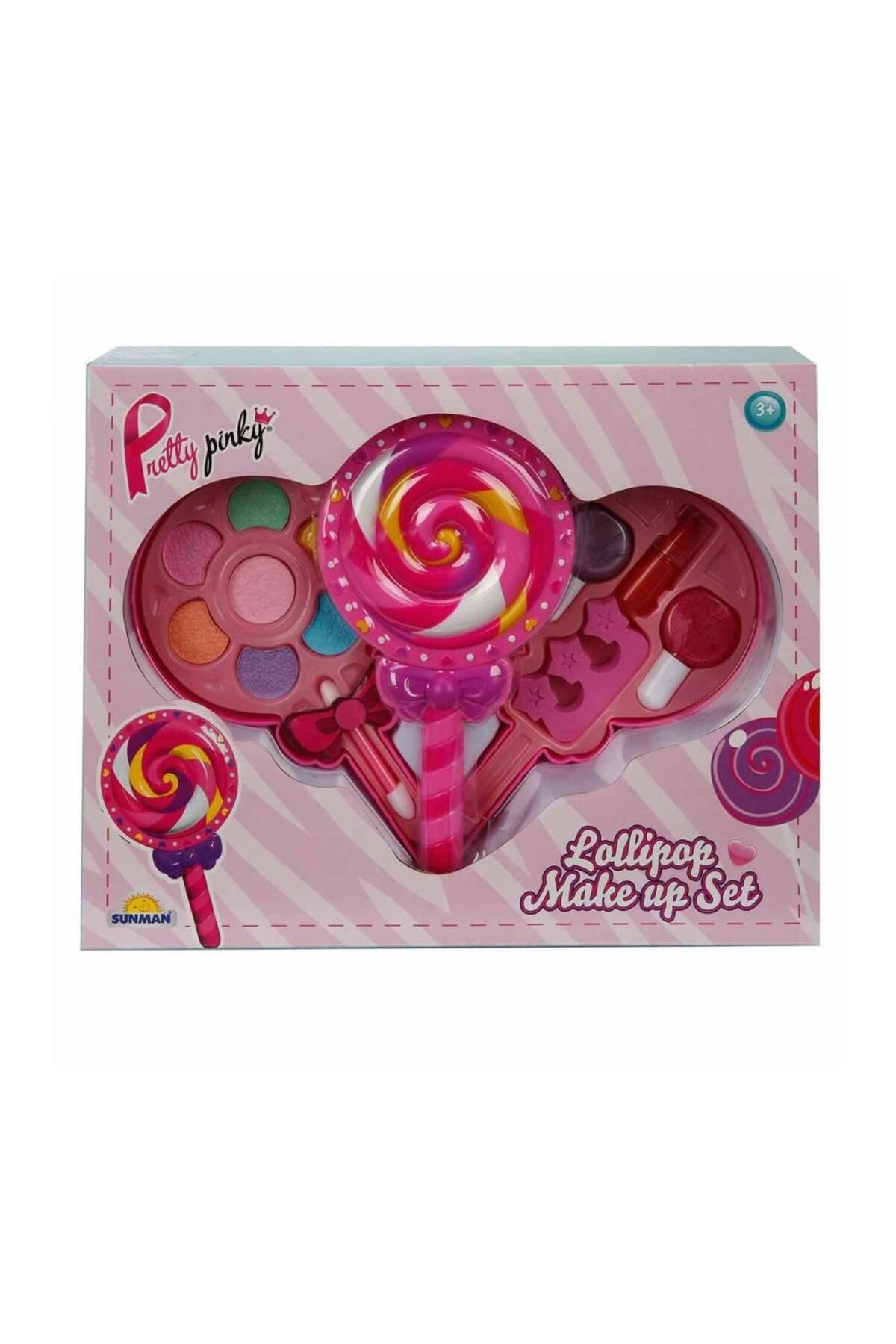 mrpurple 2598 Lolipop Şekilli 2 Katlı Makyaj Güzellik Seti