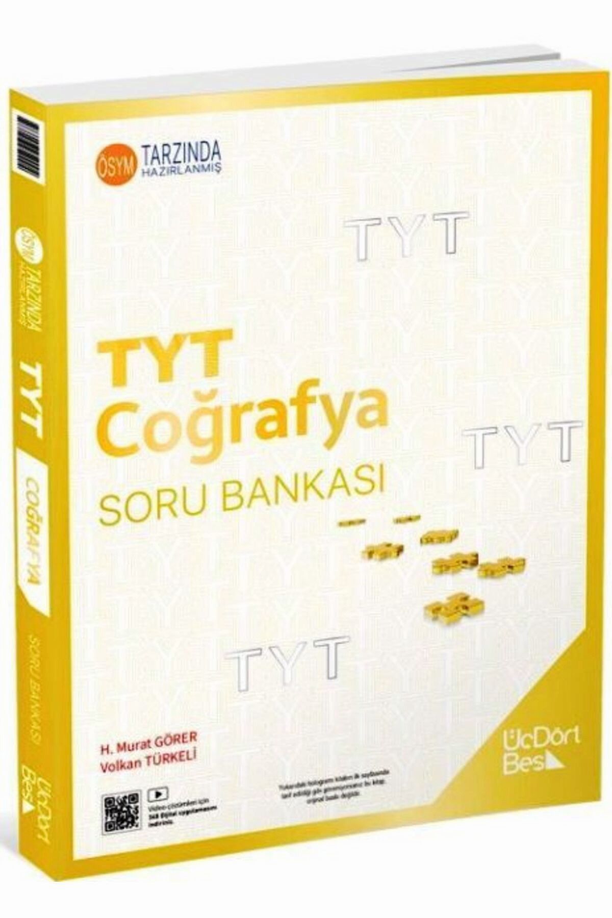 Ankara Kitap Merkezi ÜÇ DÖRT BEŞ TYT COĞRAFYA SORU BANKASI