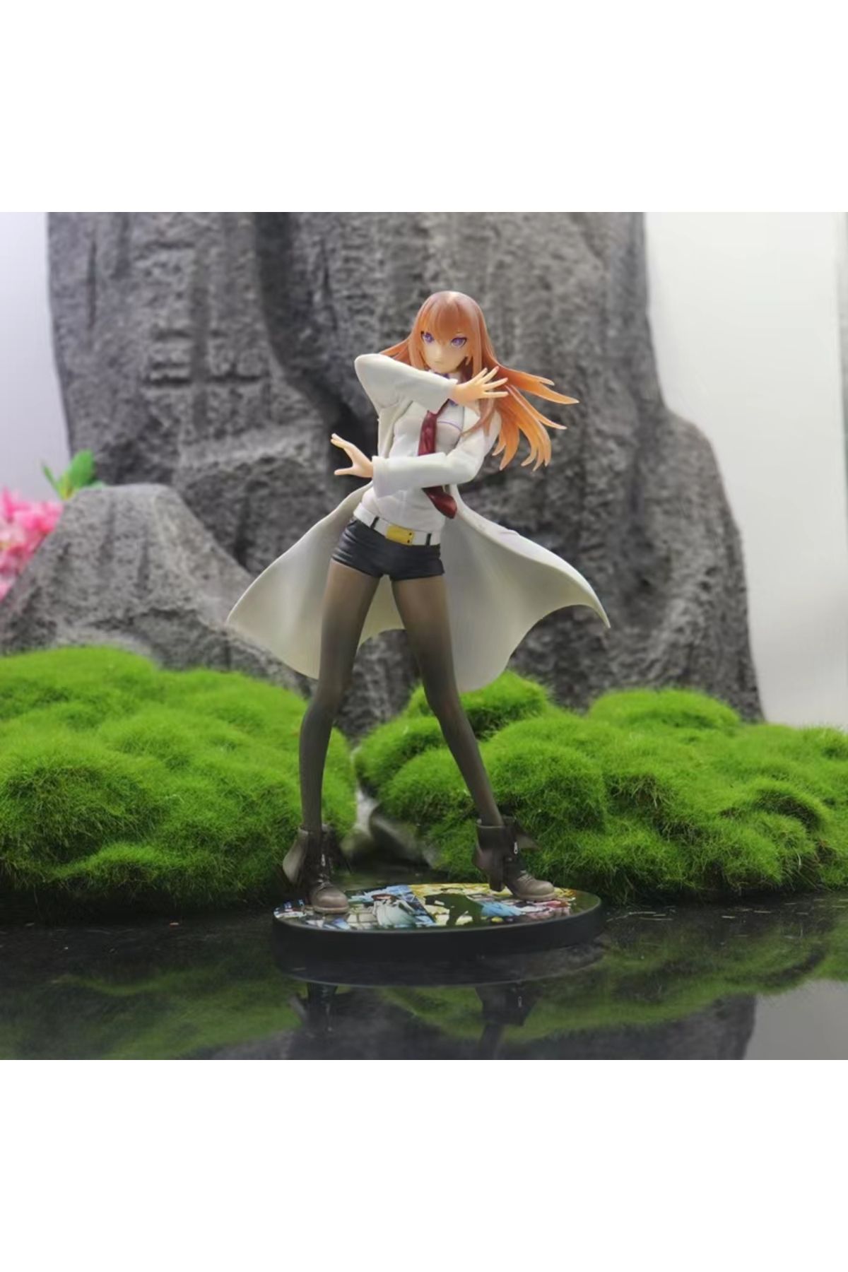 Choice-with box 01 Steins Gate Makise Kurisu Laboratory Member 22cm Scale Painted Figure Collectible Model 1