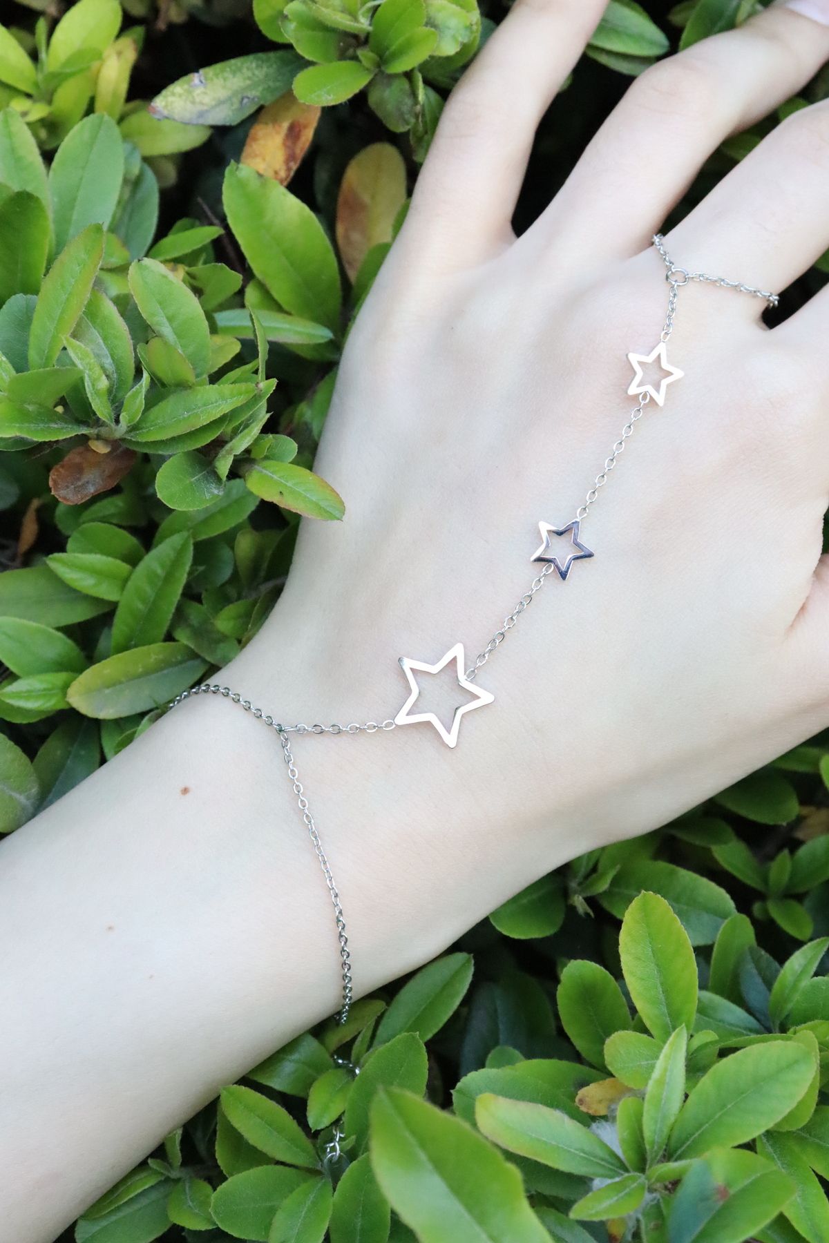 mercanjewelry çelik silver yıldız şahmeran