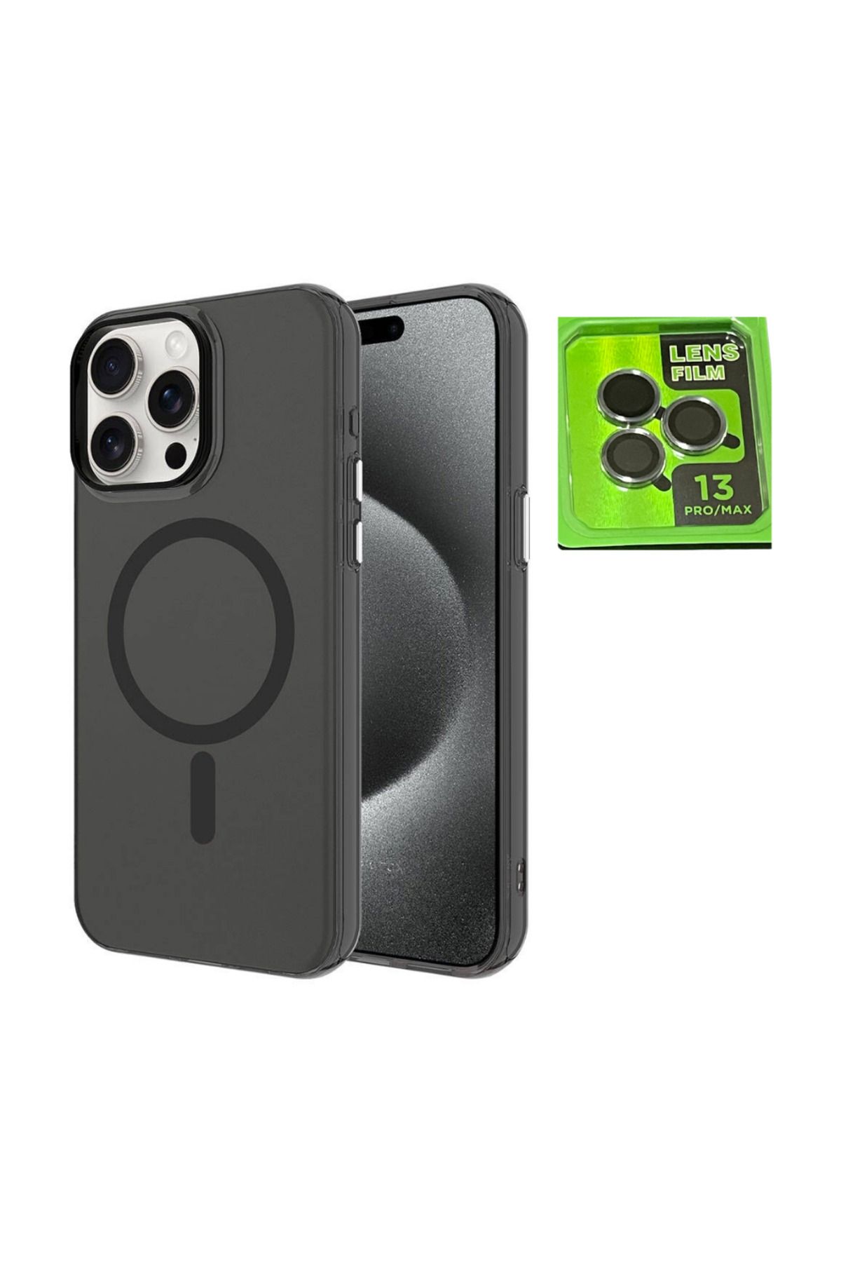 zore Takeandwait Apple iPhone 13 Pro Kılıf + CL-07 Kamera Lens Koruyucu Kombin