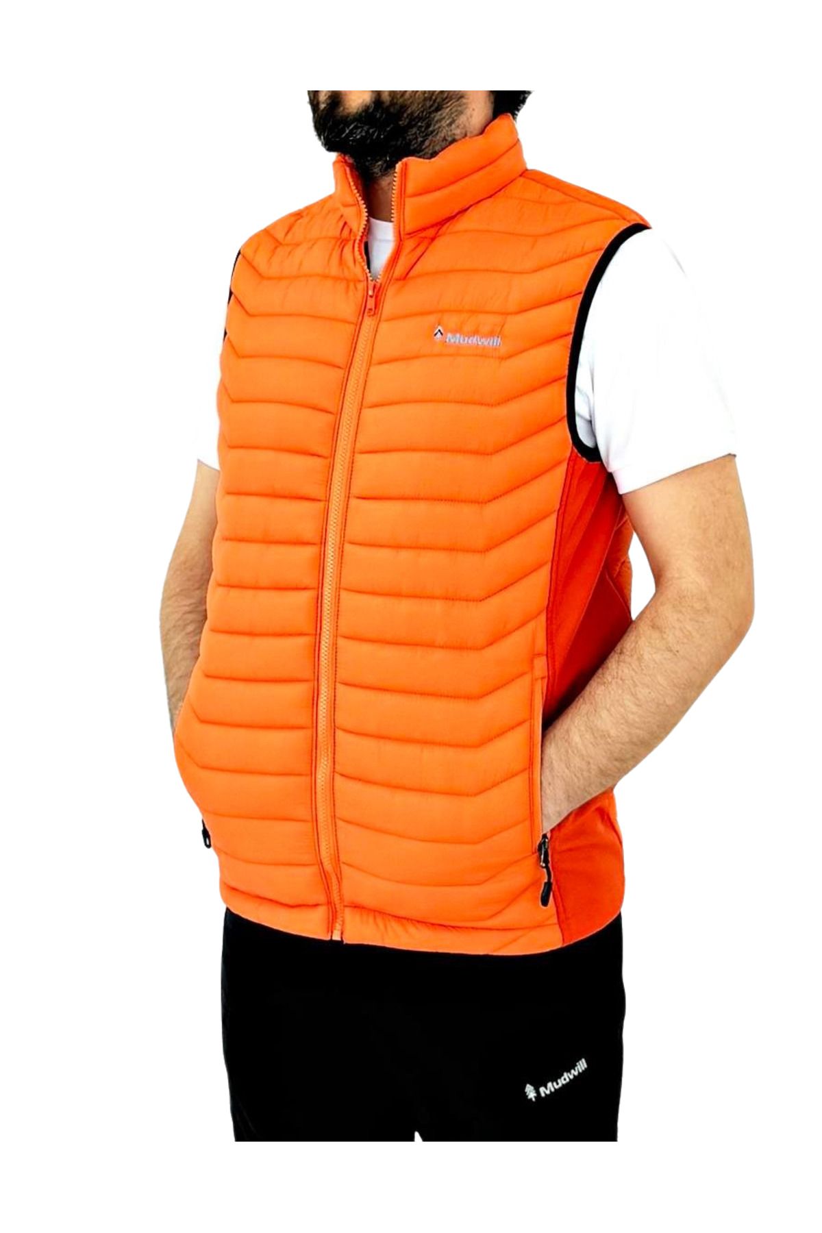 Mudwill Puffer Şişme Yelek - Turuncu
