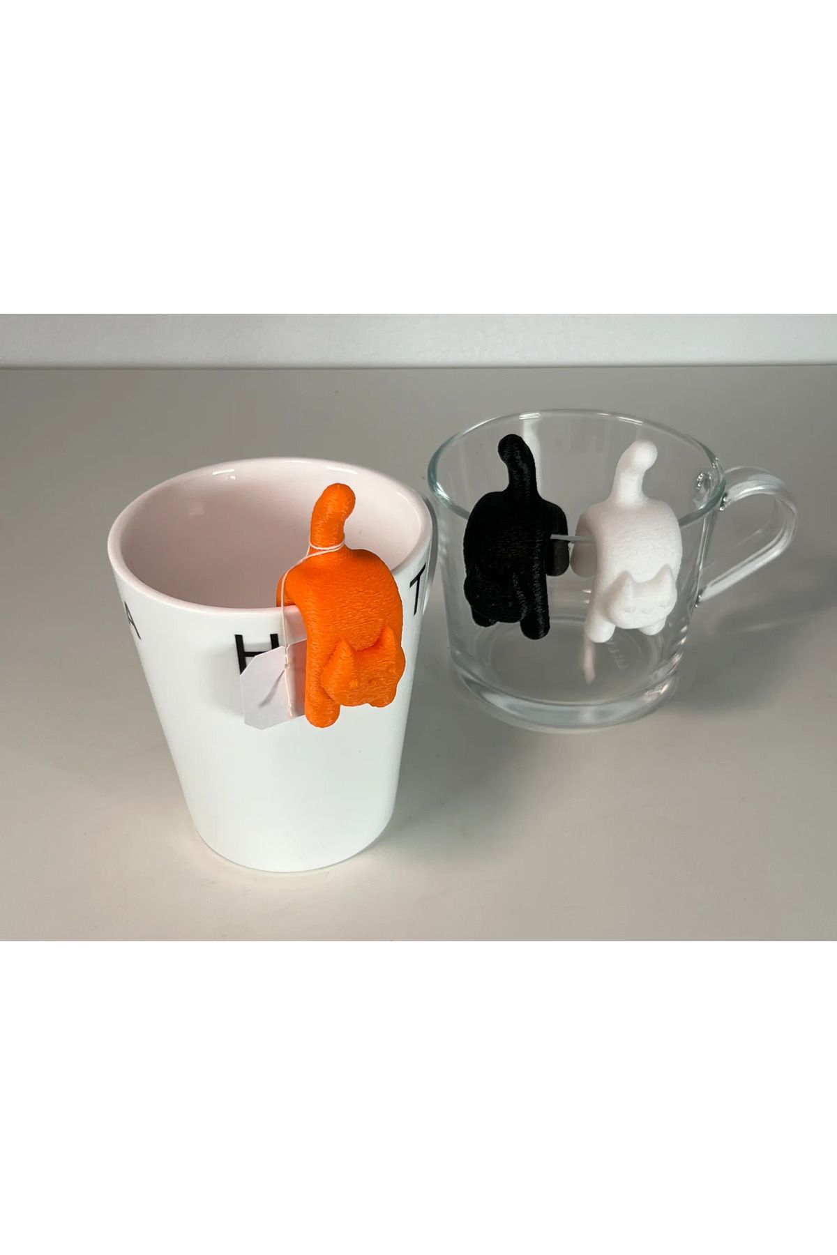 Cem3d Kedi poşet çat tutacağı 3'lü set