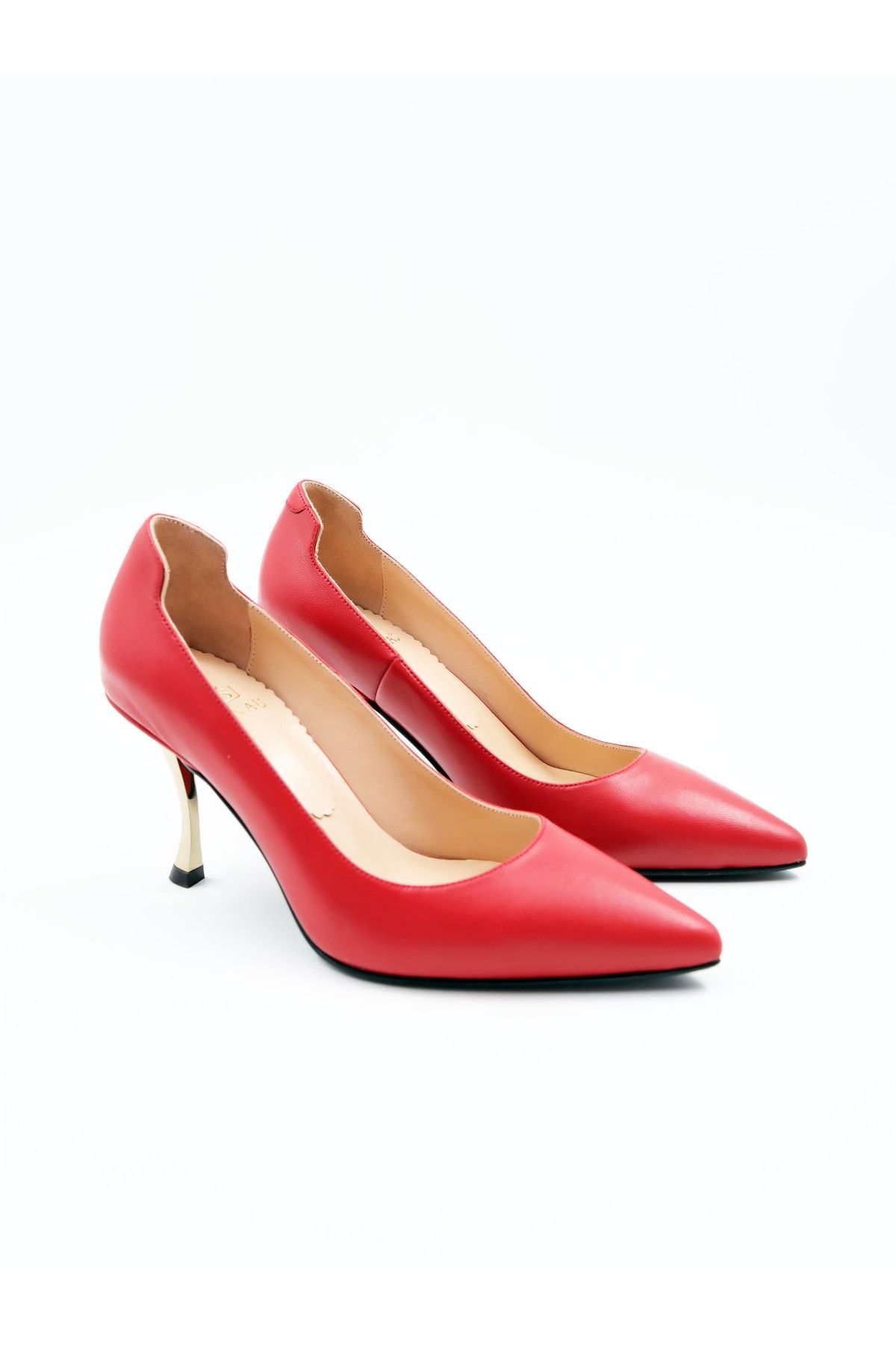 Tenau Kadın Hakiki Deri Stiletto