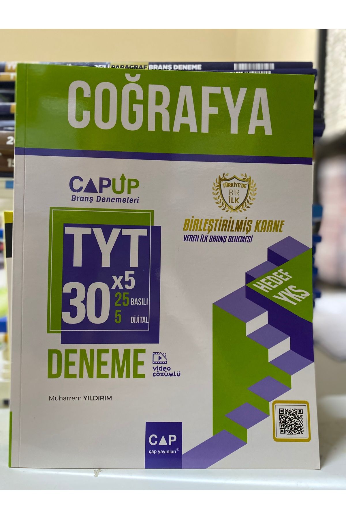 Yanıt Yayınları ÇAP UP TYT COĞRAFYA 30Lu deneme