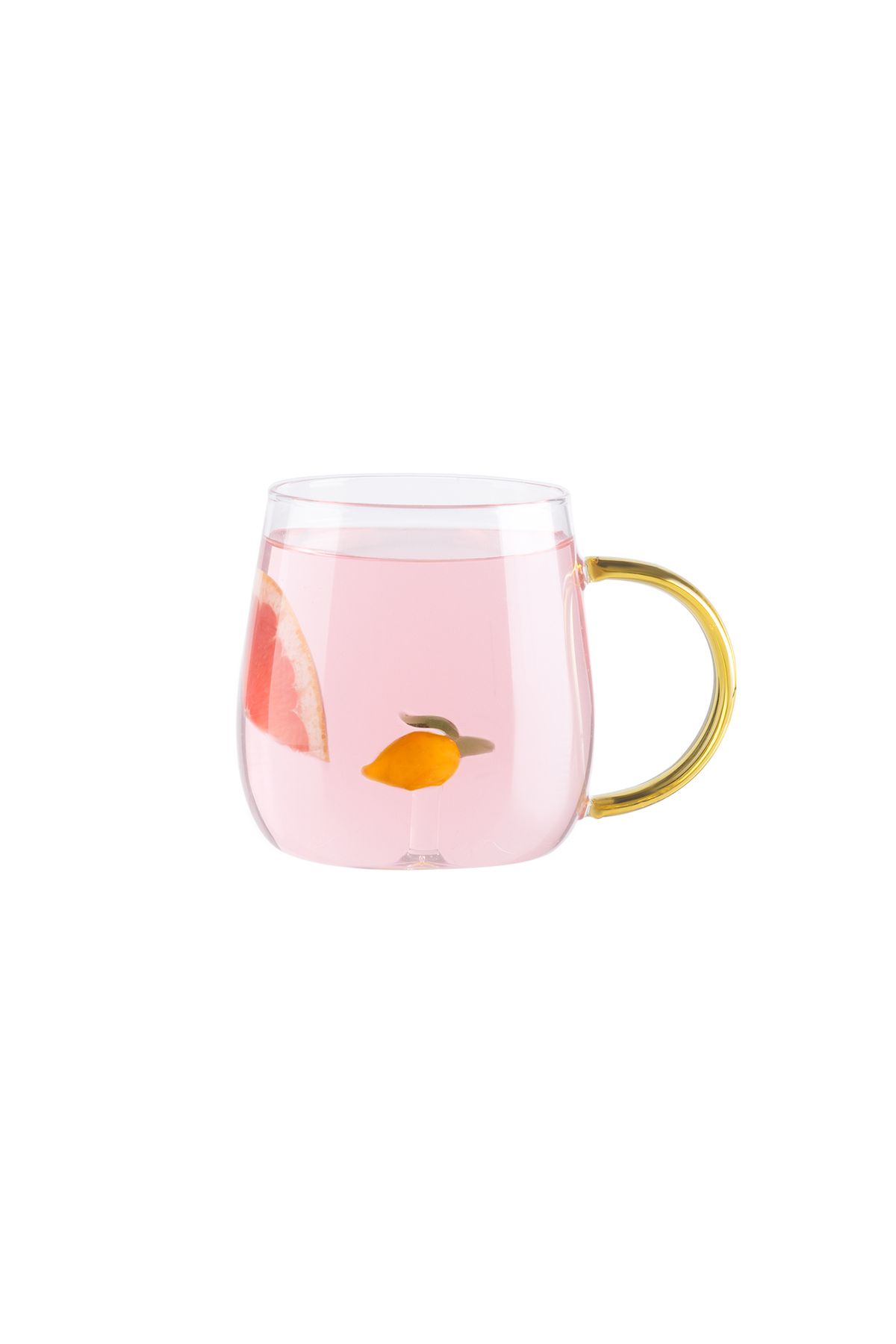 Madame Coco-Lucia Borosilicate Glass Mug - Yellow - 400 ml 5