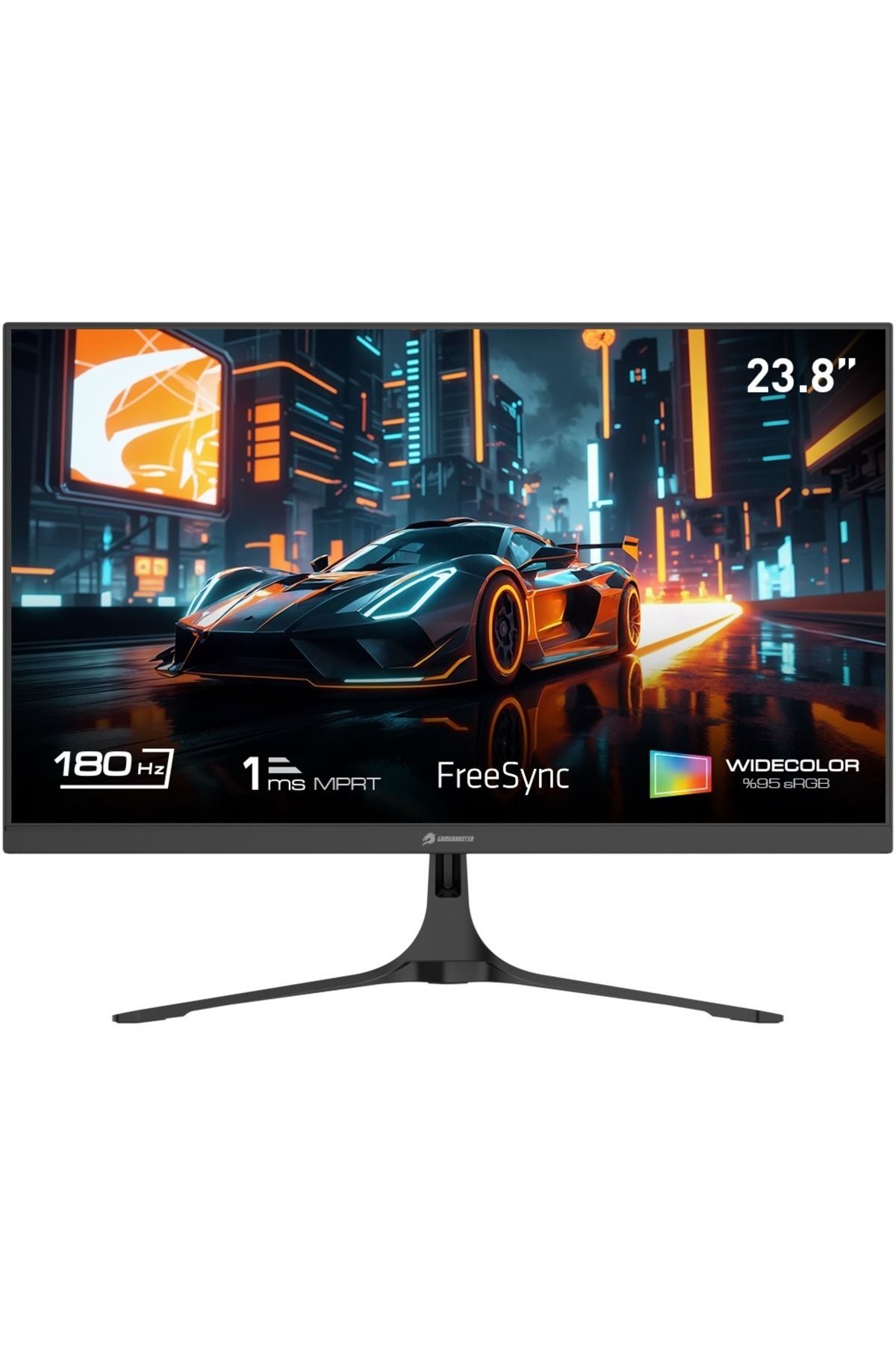 GAMEBOOSTER 23.8" GB-2420FF PLUS 1ms 180hz HDMI,DisplayPort G-Sync Gaming Monitör