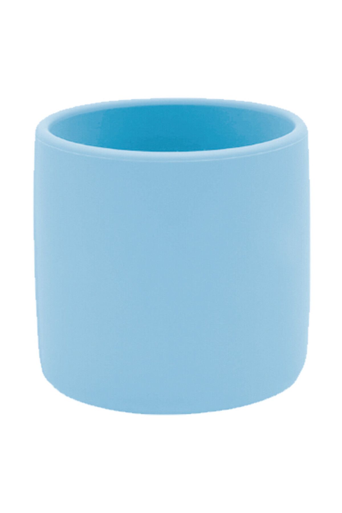 Skygo Silikon Mini Bardak Mineral Blue
