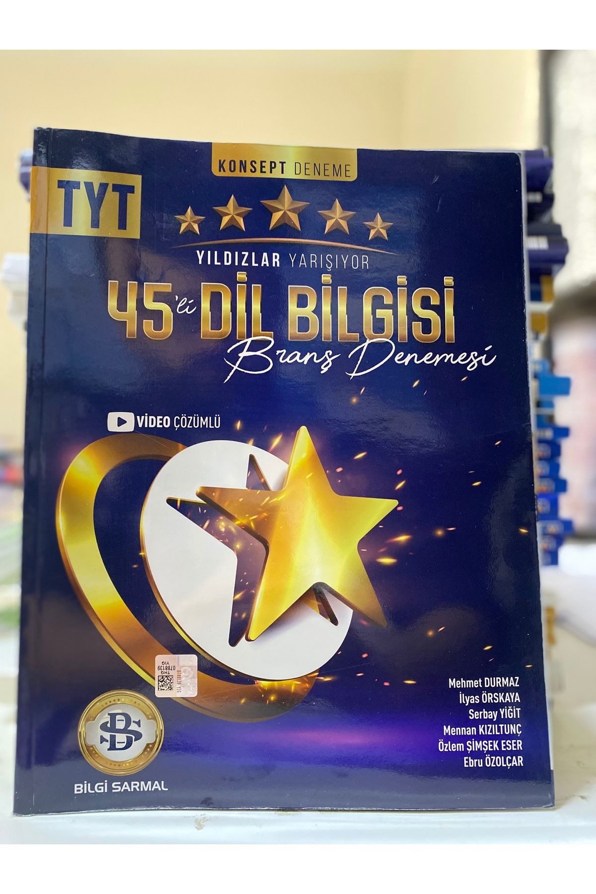 Yanıt Yayınları BİLGİ SARMAL 45Lİ DİL BİLGİSİ DENEMESİ