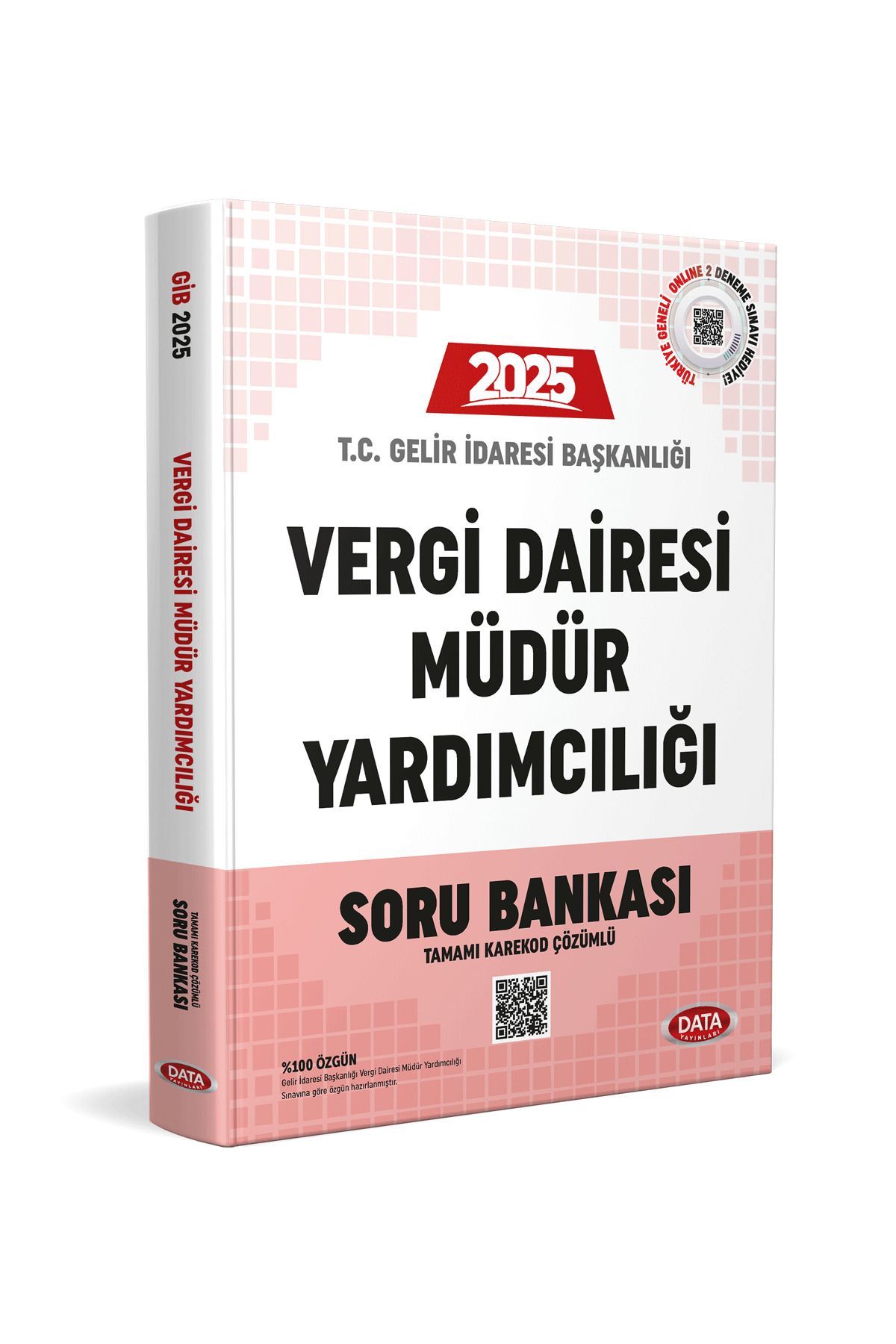 Data Yayınları 2025 Vergi Dairesi Müdür Yardımcılığı Sınavı Soru Bankası (Karekod Çözümlü)