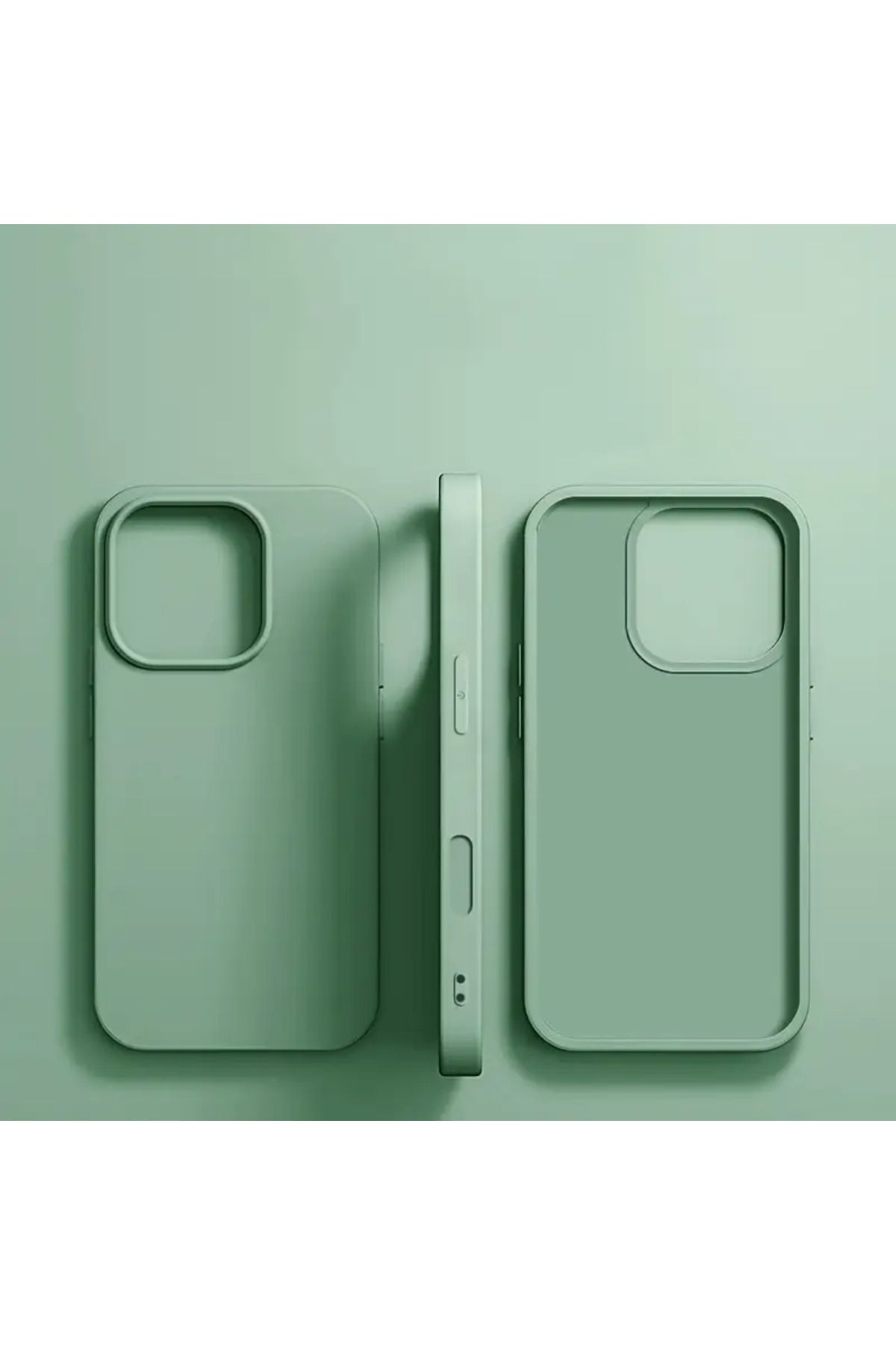 Digimanya Iphone 15 Pro Max Kılıf Silikon, Lansman, Kamera Korumalı, Iphone Kılıf