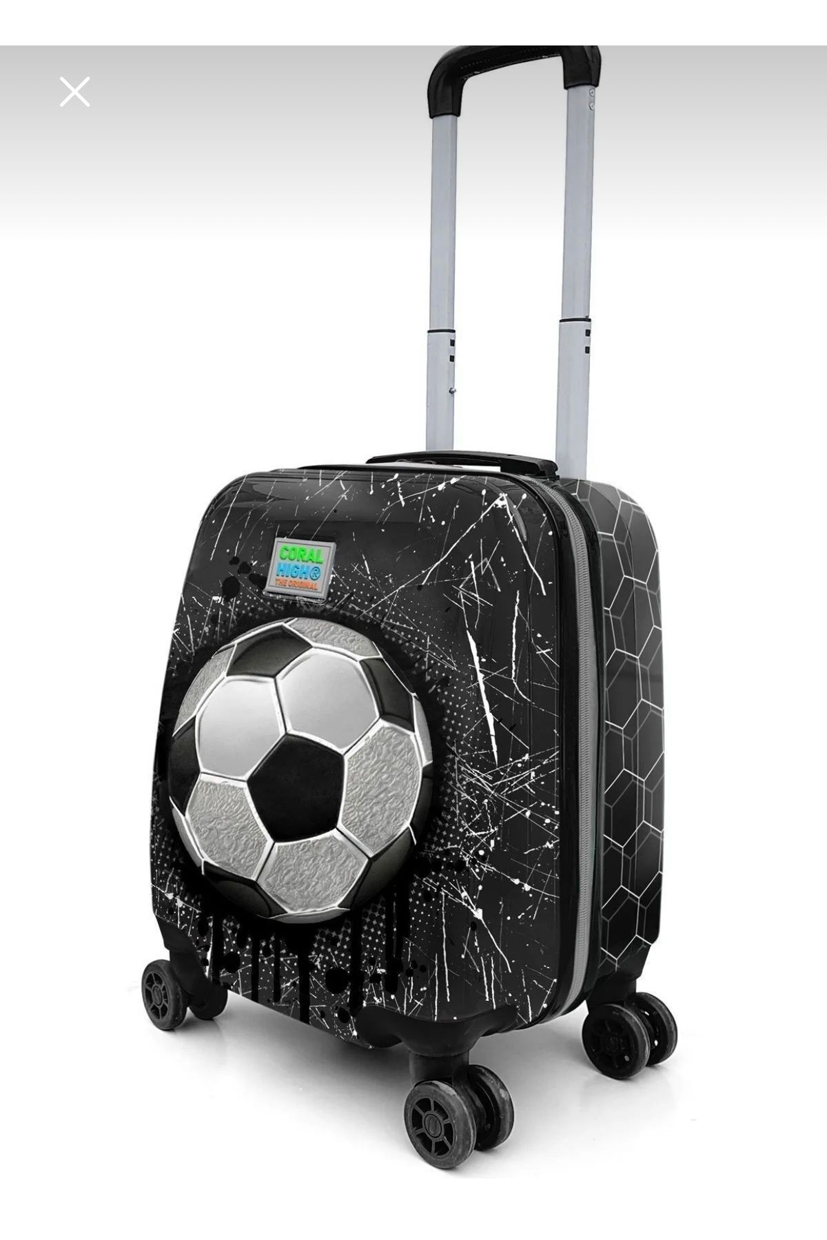 LUX LAZER ÇANTA Futbol Desenli Çocuk Valizi