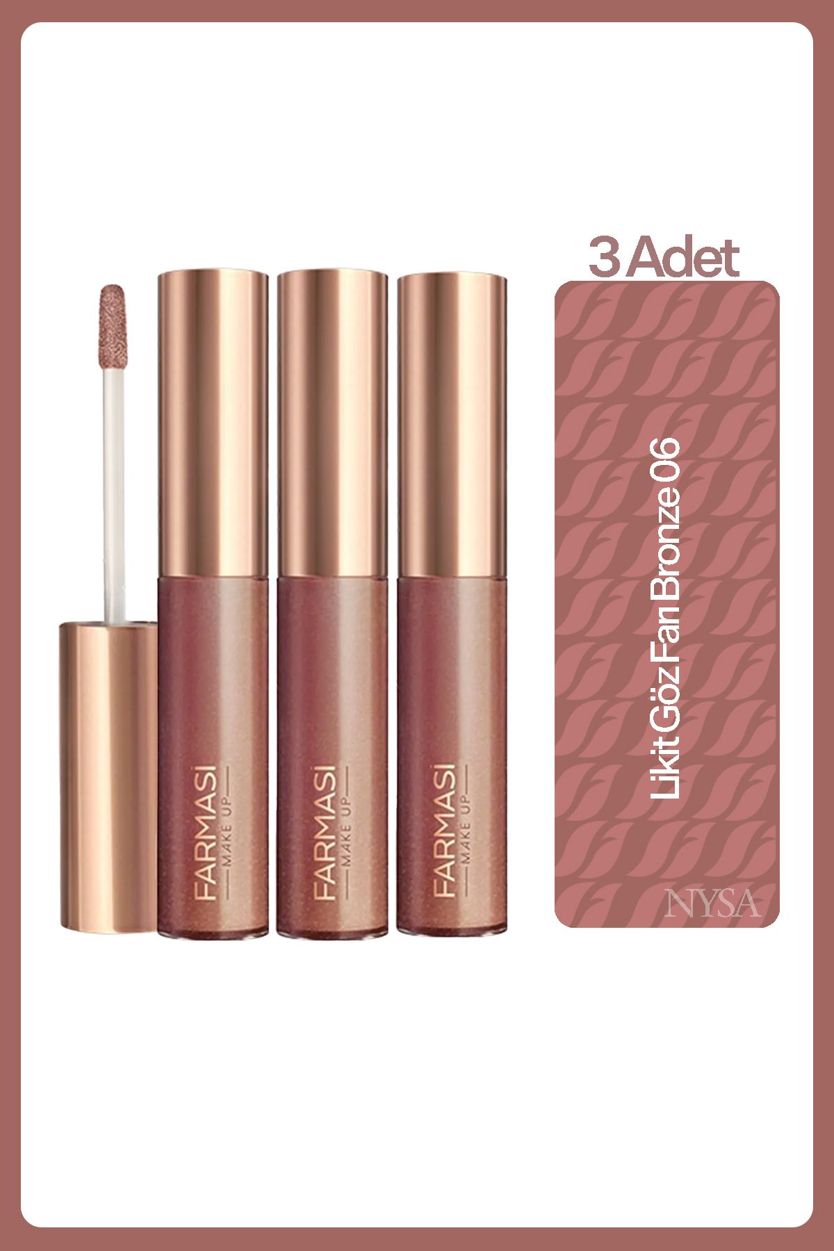 Farmasi Likit Göz Farı - 06 Hawaııan Bronze 7 Ml - 3 Adet