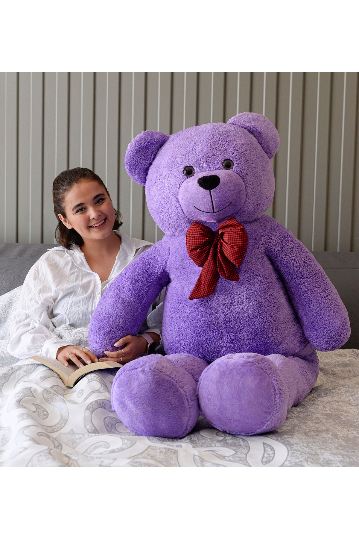 Özgüner Oyuncak Oyuncak Dev 160cm Büyük Peluş Ayıcık