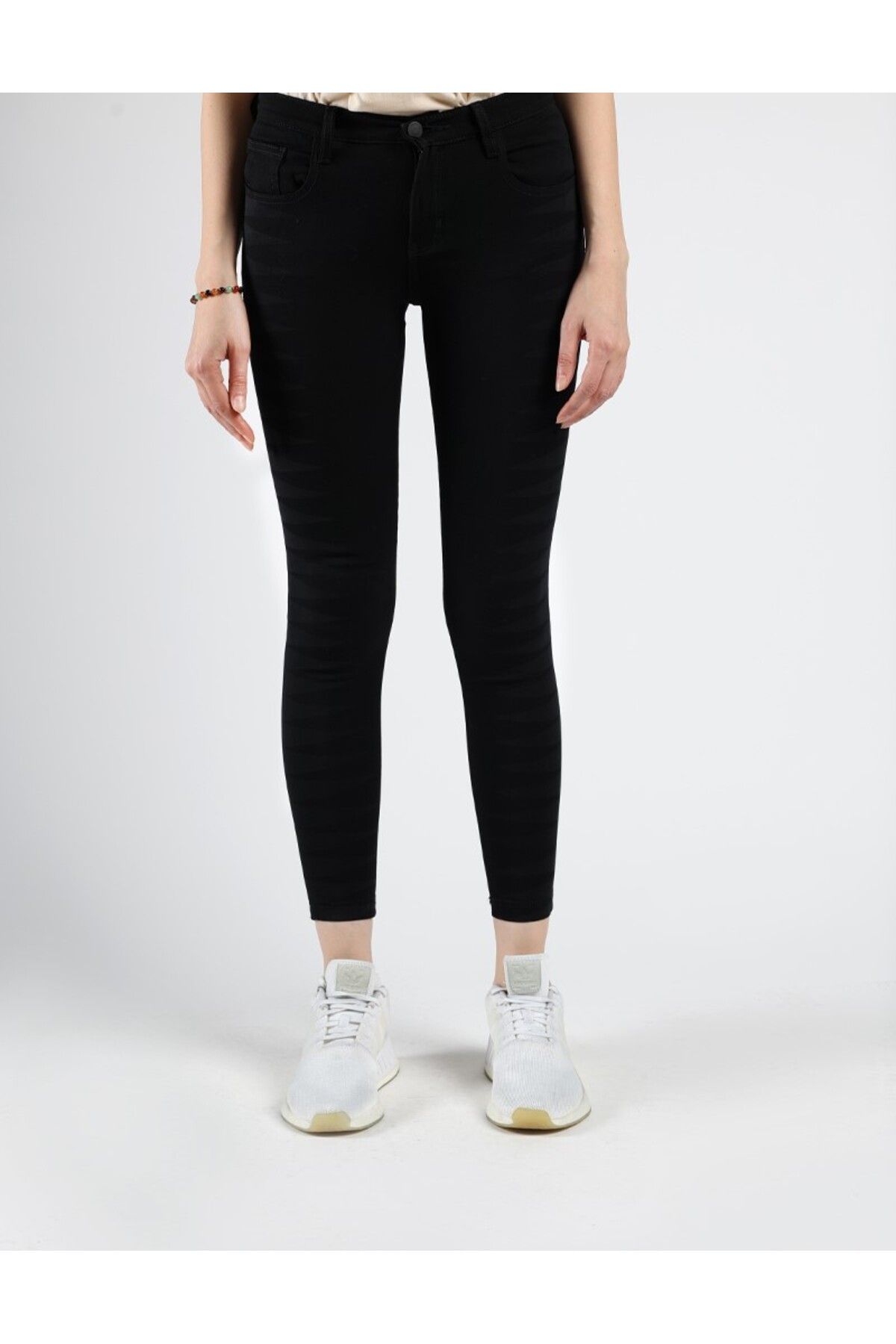 ARTEFIT ALLEBEN SİYAH LAZERLİ 5 CEP PANTALON