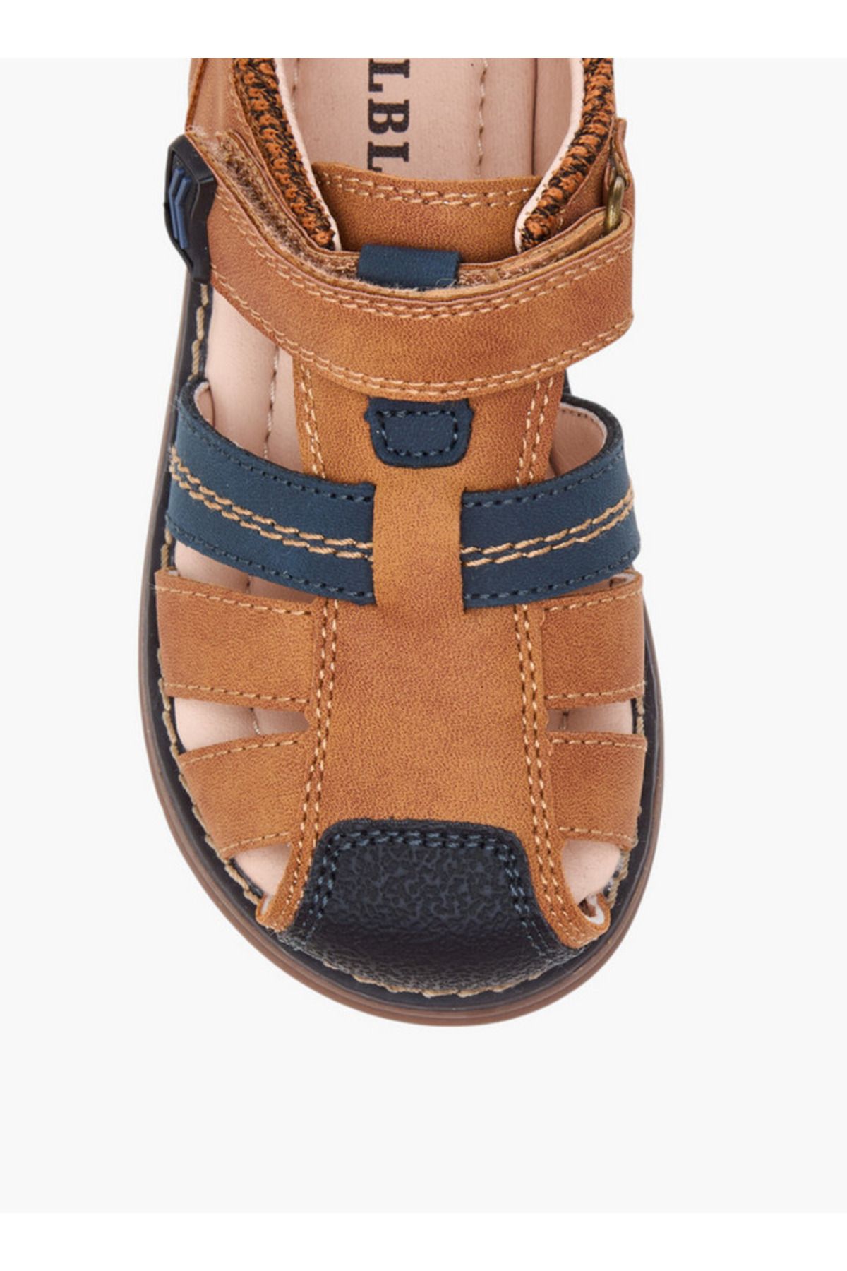 LBL by Shoexpress-Strap Sandals with Hook and Loop Closure 3