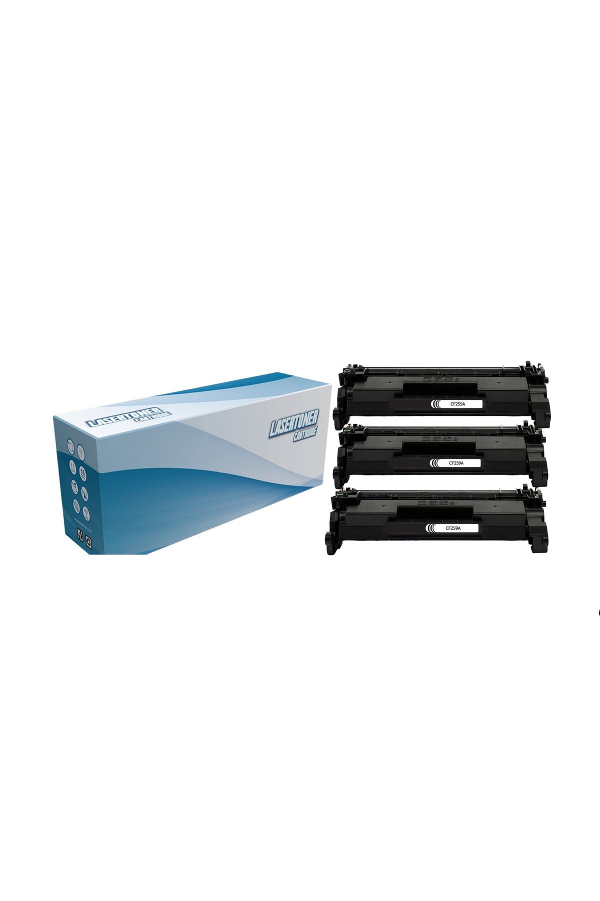 HP Laserjet Pro MFP M428 Muadil Toner Chipli 3 Lü Paket 3000 Bin Baskı
