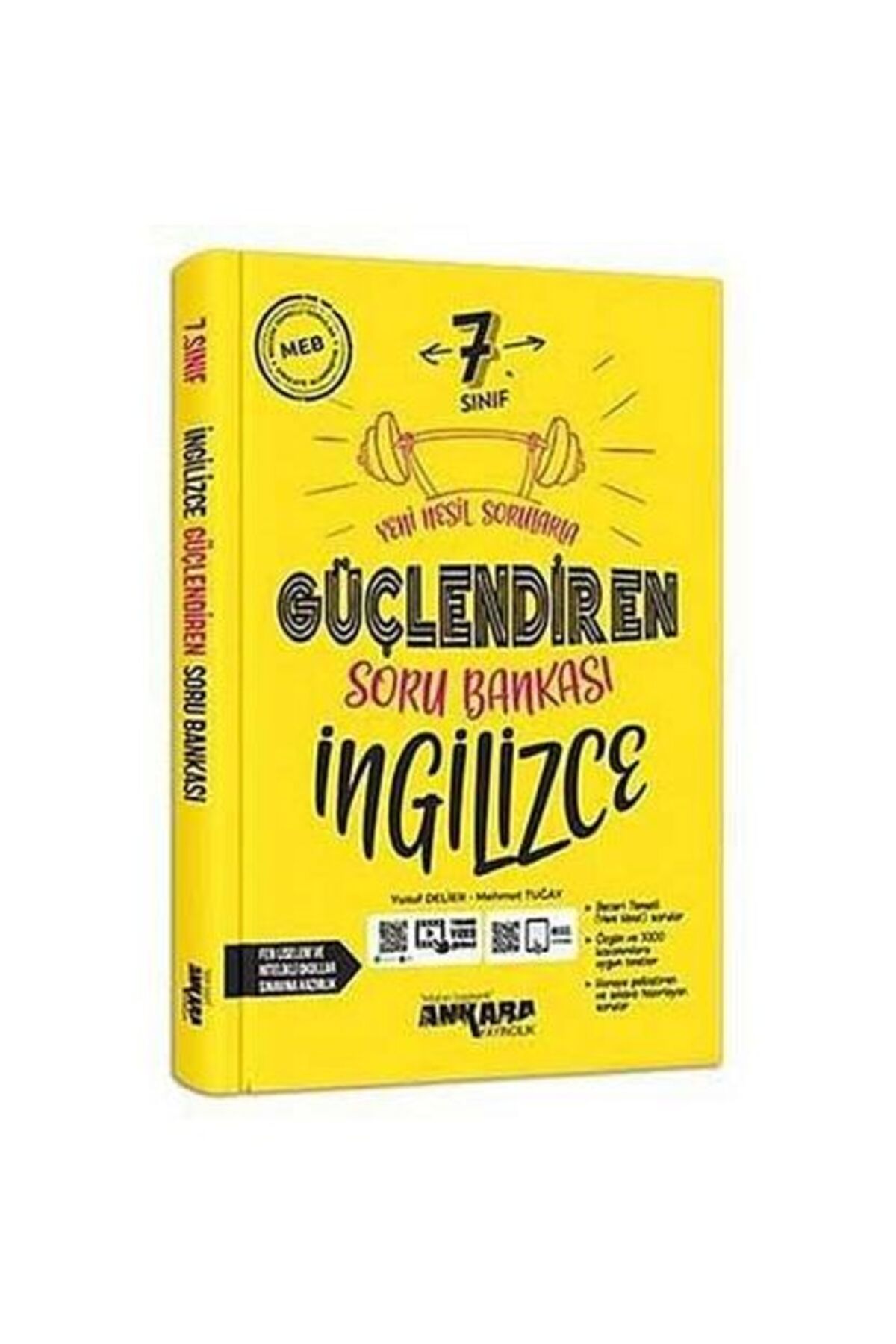 Ankara Yayıncılık 7.sınıf Güçlendiren Ingilizce Soru Bankası