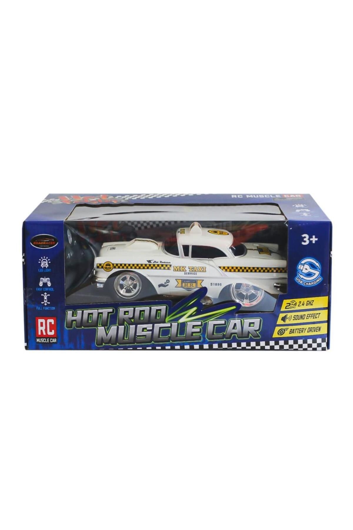 Skygo MK8037B Kumandalı Sesli Işıklı Drift Taksi 1:16 -Can Oyuncak