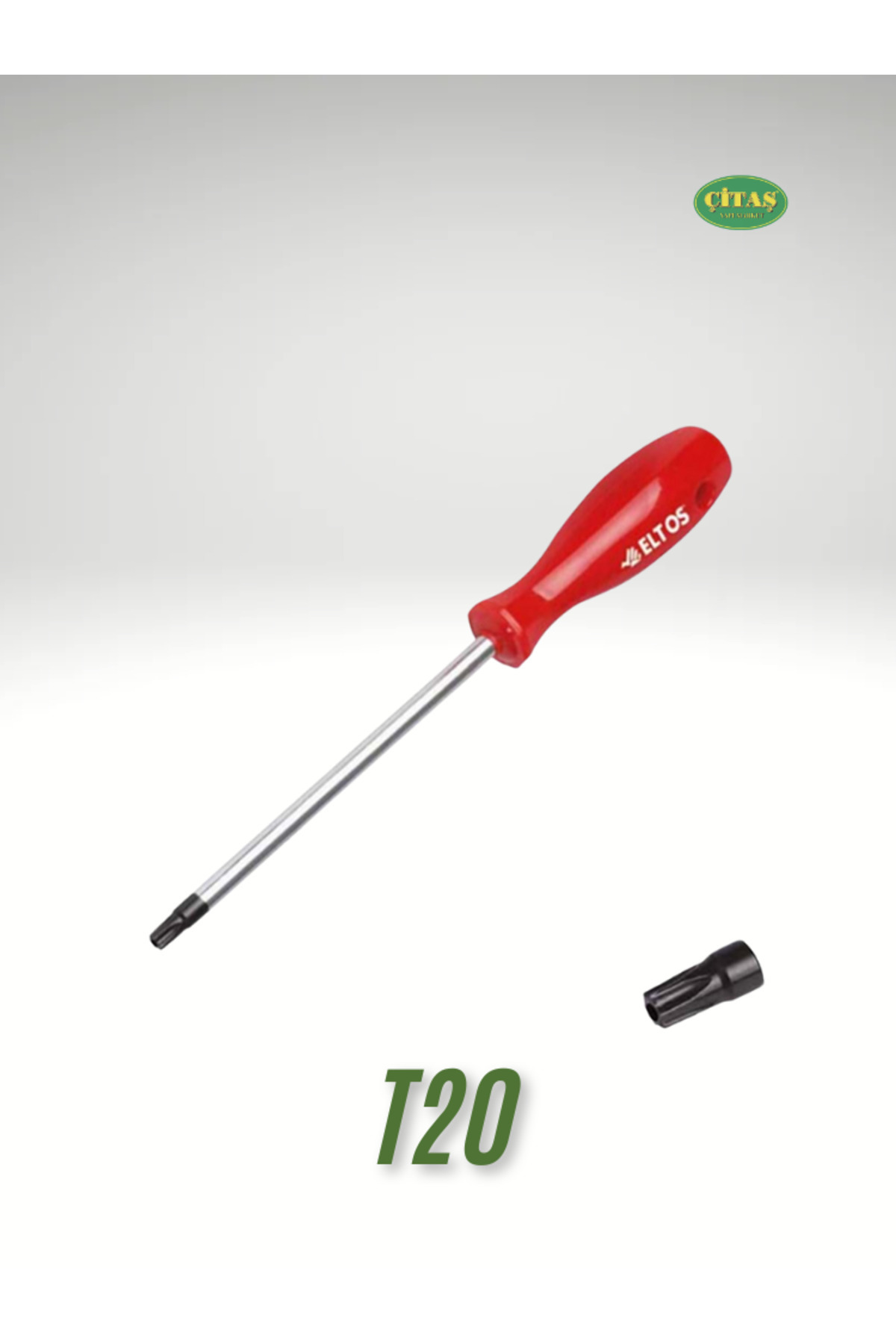 ÇİTAŞ TORKS T20 TORNAVİDA 6 KÖŞE YILDIZ ALYAN (T20 X 100MM)