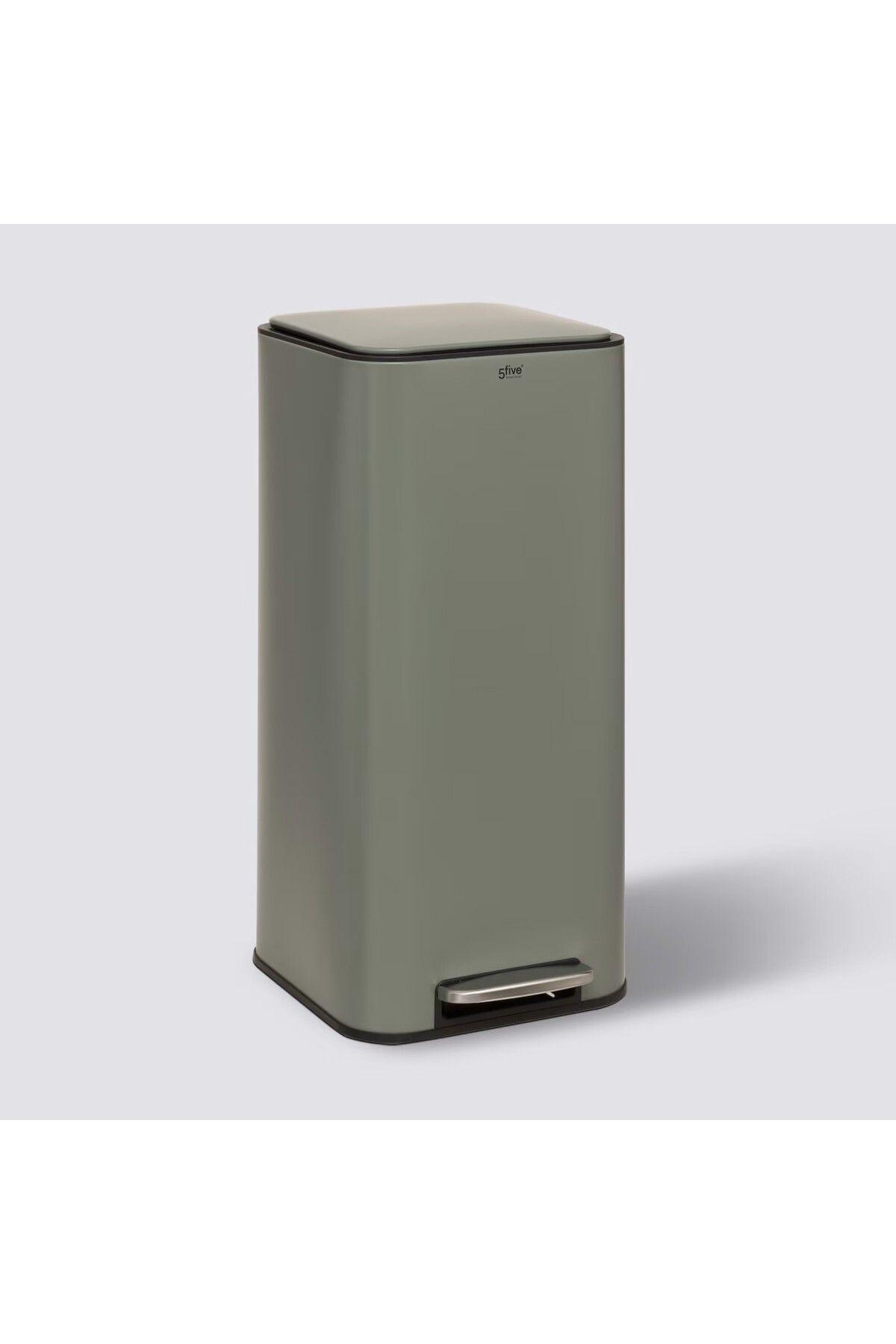 5FiveSmart DELTA 30 LT.ÇÖP KUTUSU/KARE-YEŞİL