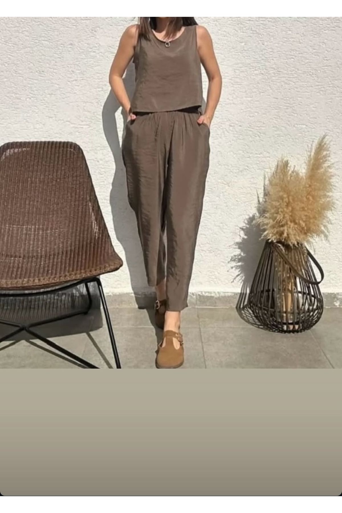 Butik Kahve Kadın Takım
