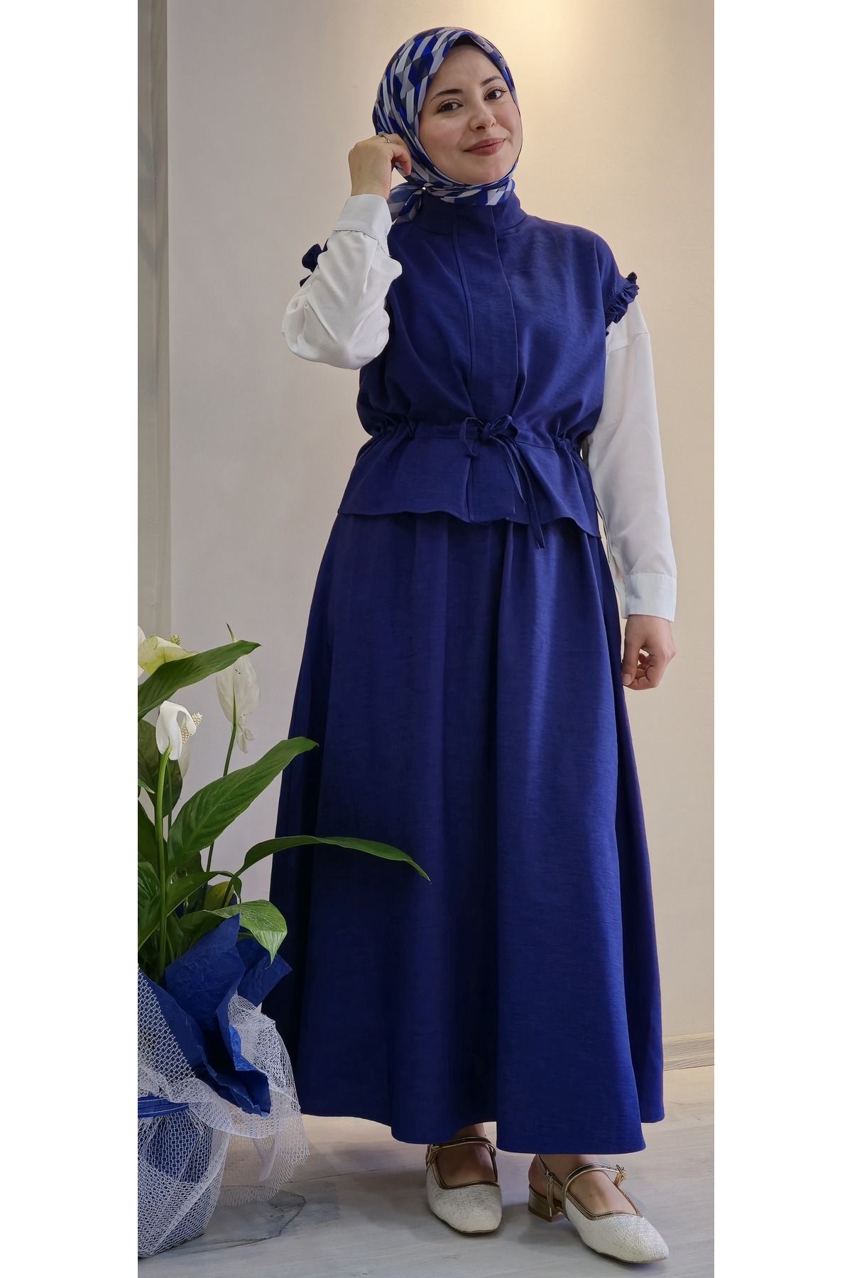 MODA Yelekli takım
