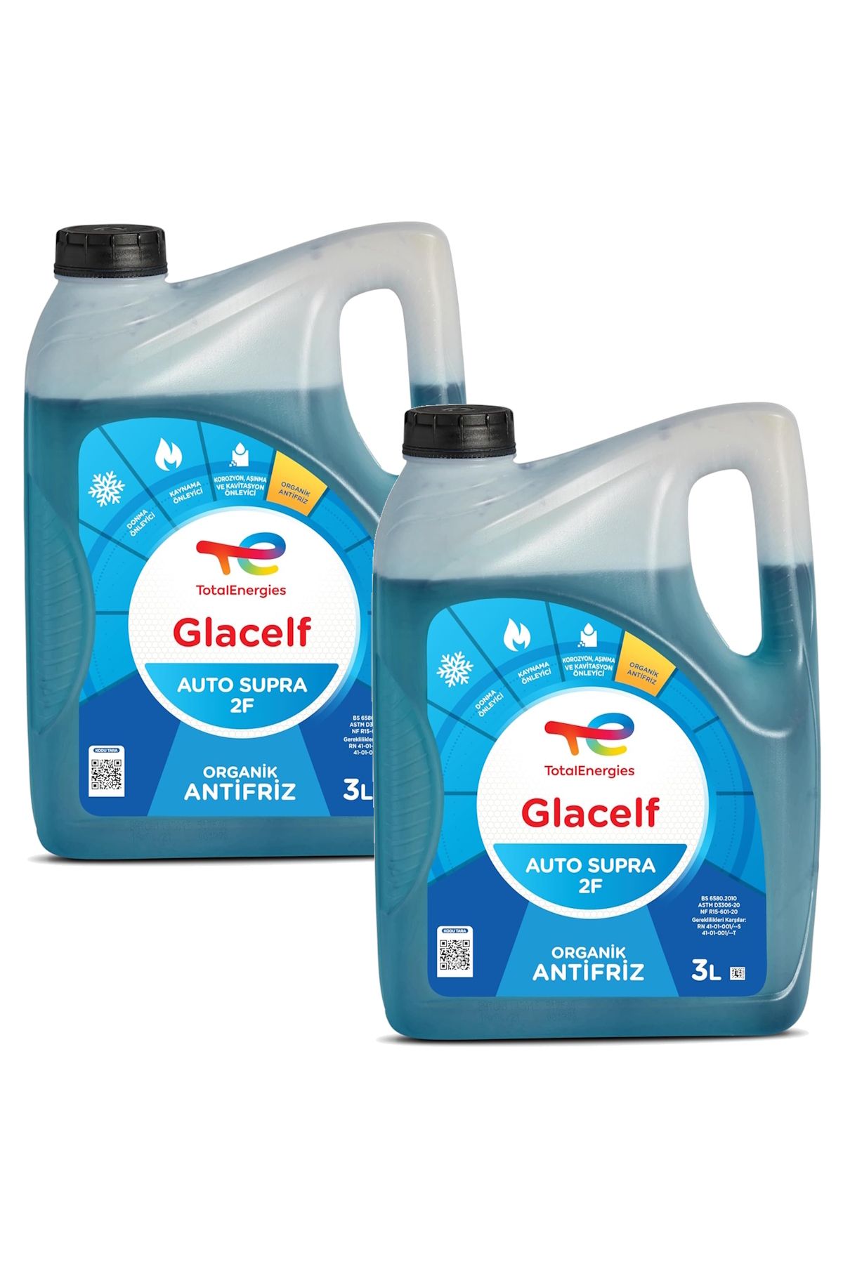 TOTAL Eco Bs 2f Mavi Antifriz 3 Litre Koli ( 2 Adet )