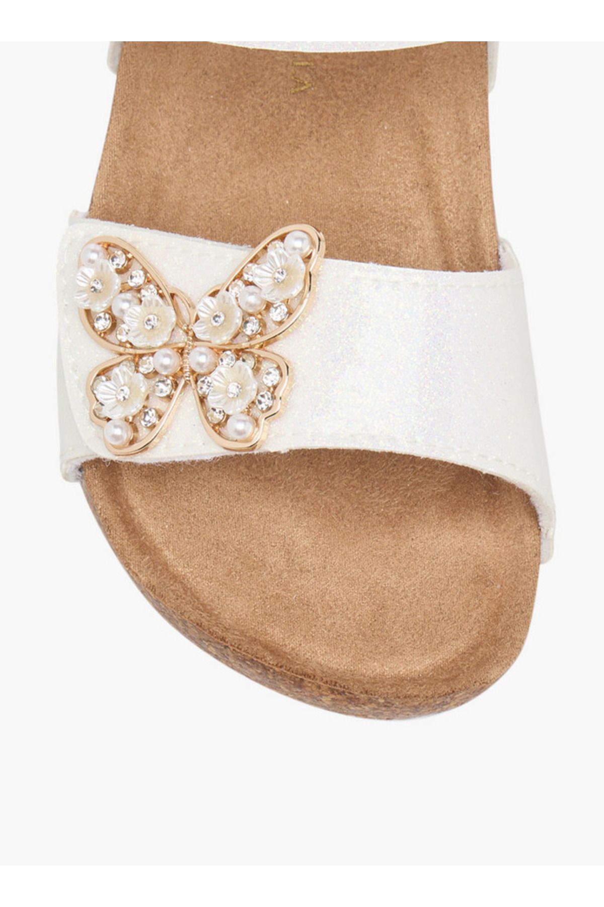 Flora Bella by Shoexpress-Butterfly Accent Sandals with Hook and Loop Closure 3