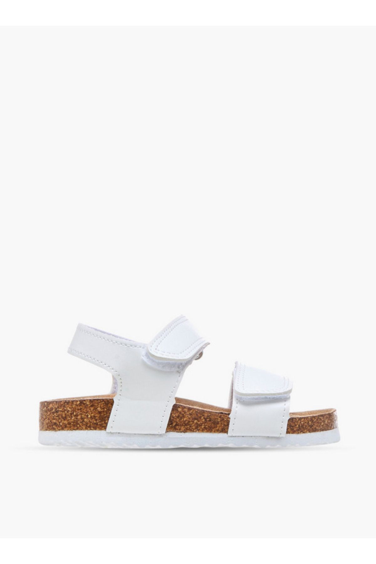 LBL by Shoexpress-Solid Sandals with Hook and Loop Closure 2