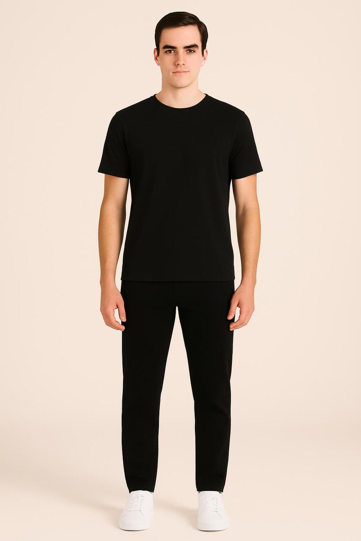 ELONİ ERKEK T-SHIRT KISA KOLLU YAZLIK