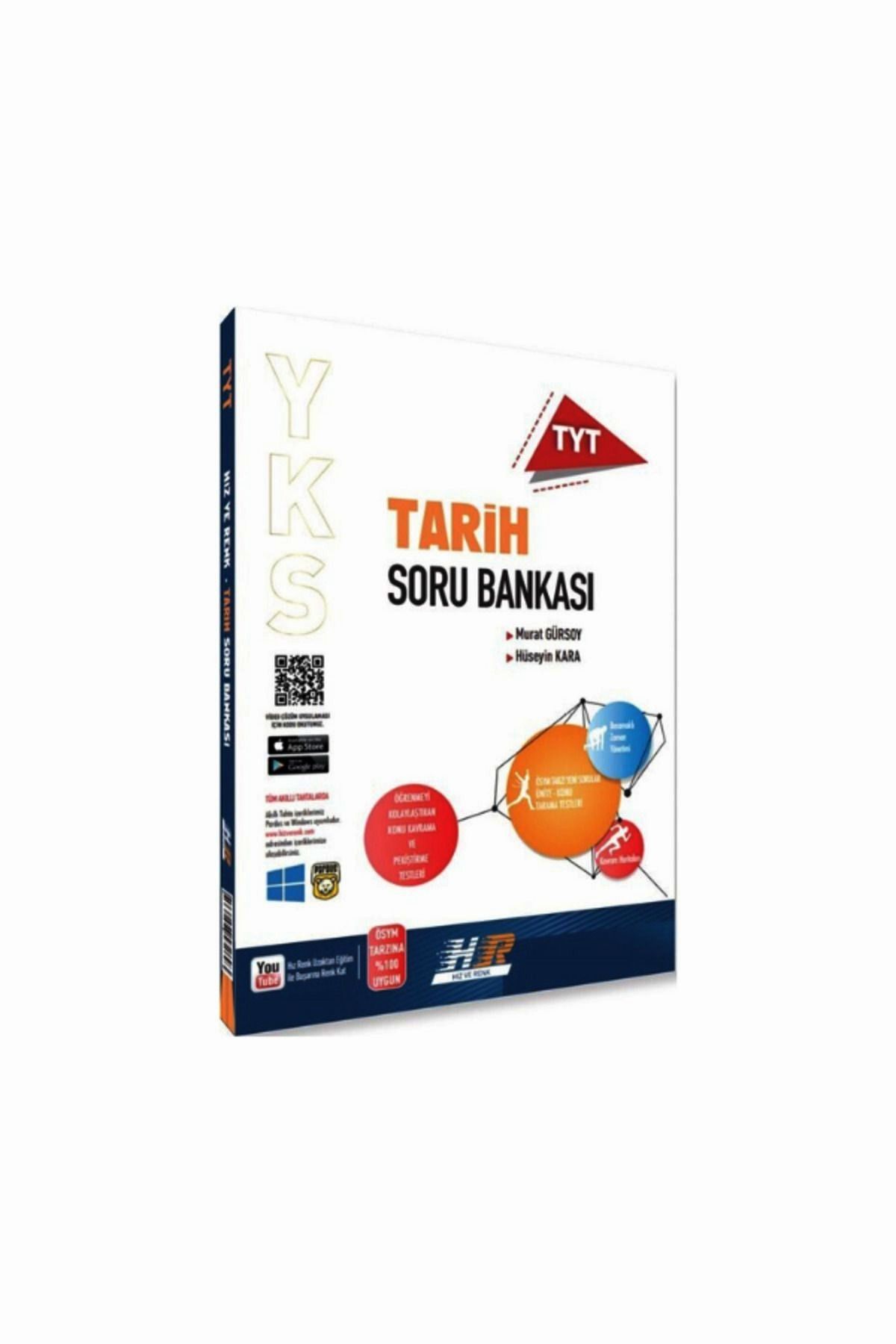Ankara Kitap Merkezi Hız ve Renk Yayınları Hız Ve Renk Tyt Tarih Soru Bankası