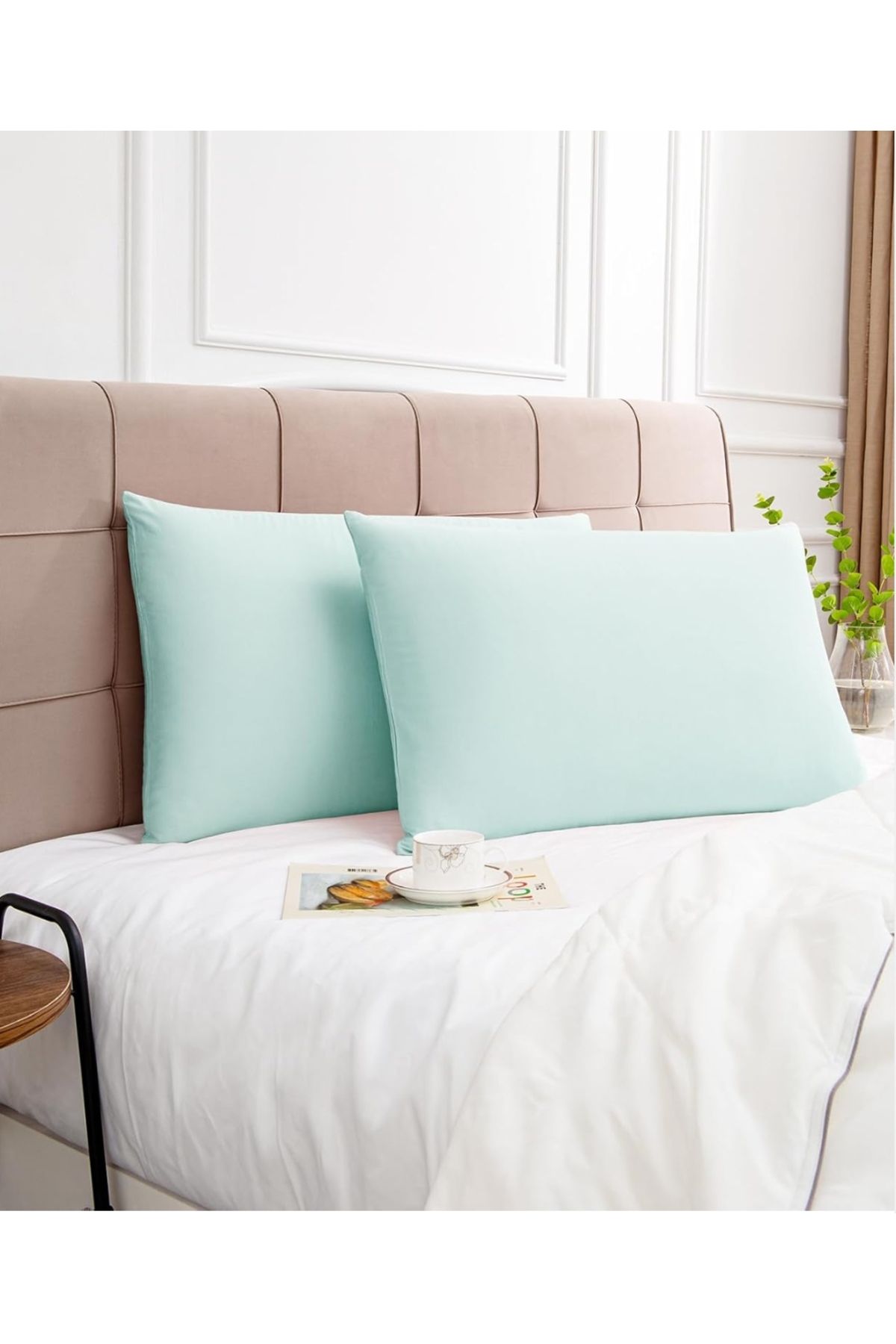 Belomia Home Collection 4 Adet Pamuklu Yastık Kılıfı | Dörtlü Pamuk Ranforce 50x70 cm Yastık Kılıfı