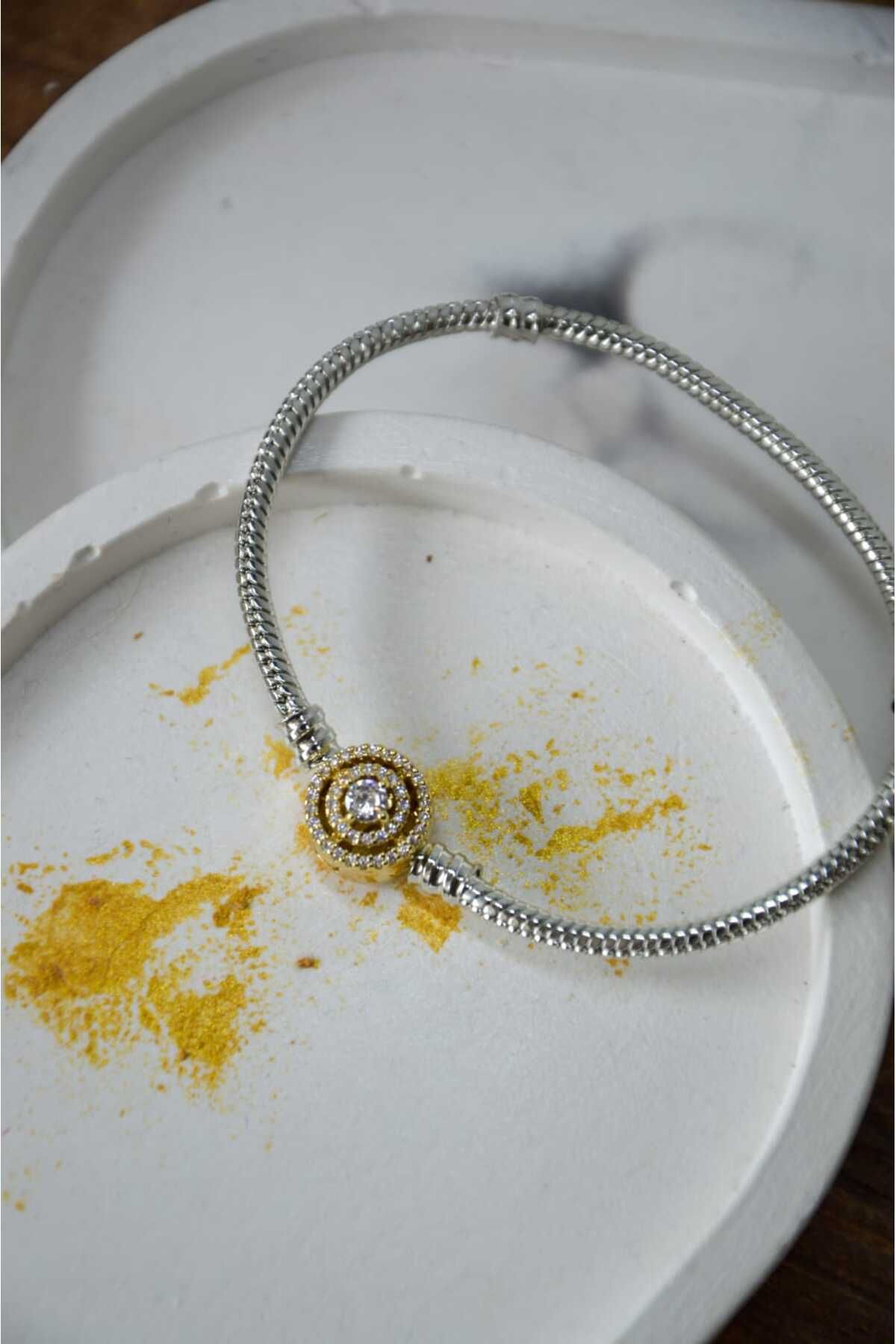 Nova and co Çelik Charm Bileklik
