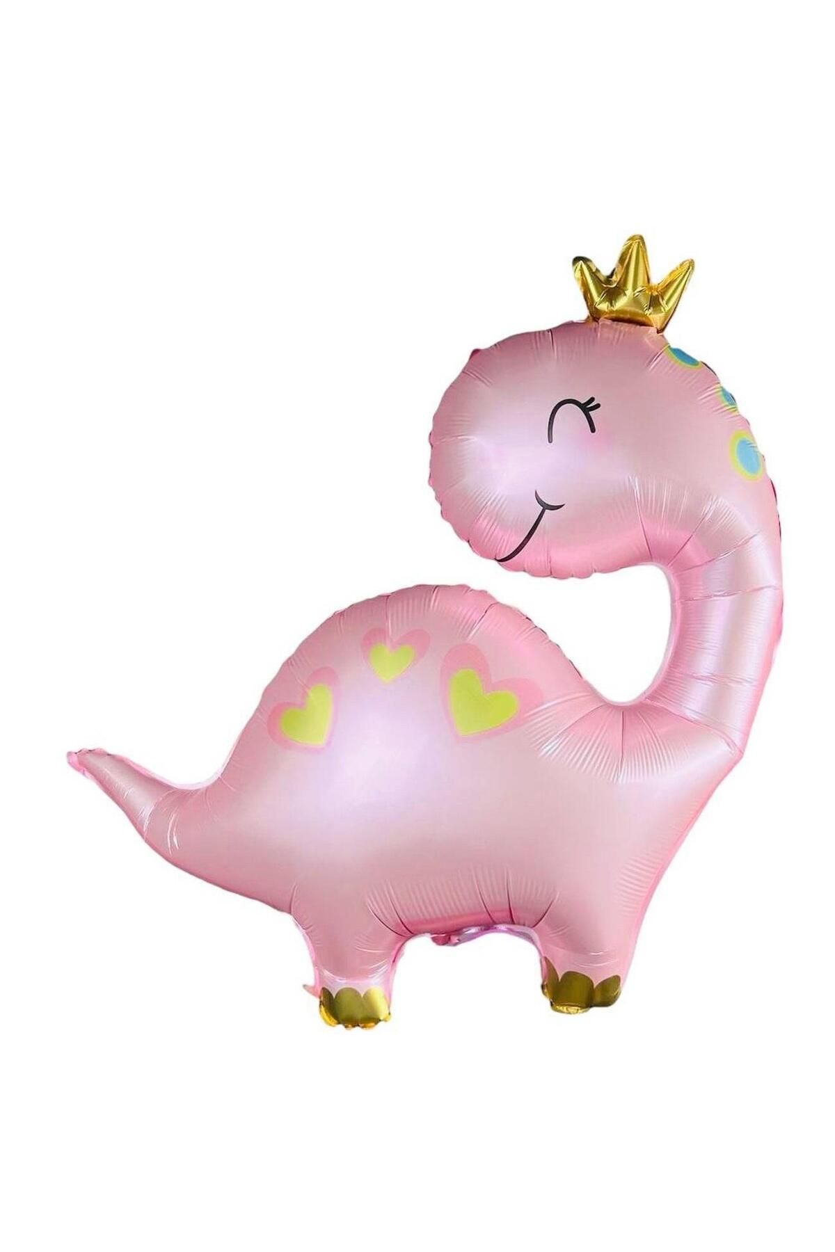 Big Party Folyo Balon Pembe Dinozor 96cmx67cm