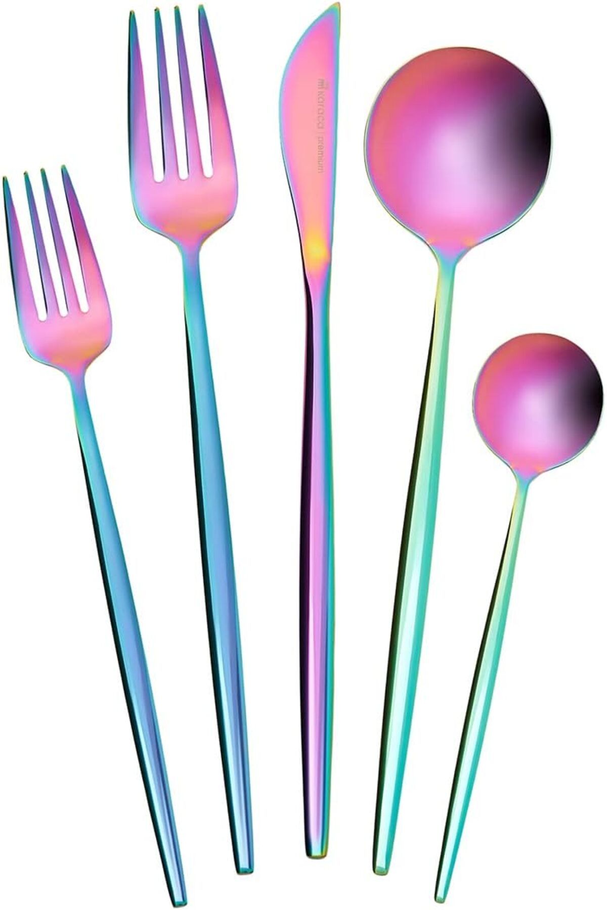 STOREMAX EMN Orion 30 Parça Çatal Kaşık Bıçak Seti, Kutulu, Rainbow Cİ ST5 1133631