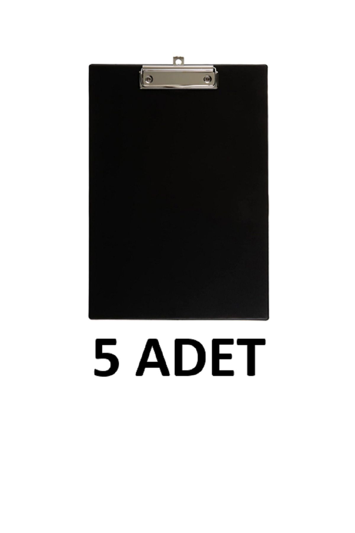 KRAF 5 Adet A4 Kapaksız Sekreterlik Dosyası Siyah