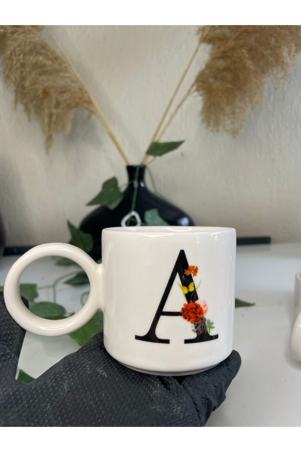 Arsim Home Tekli Harfli Kupa