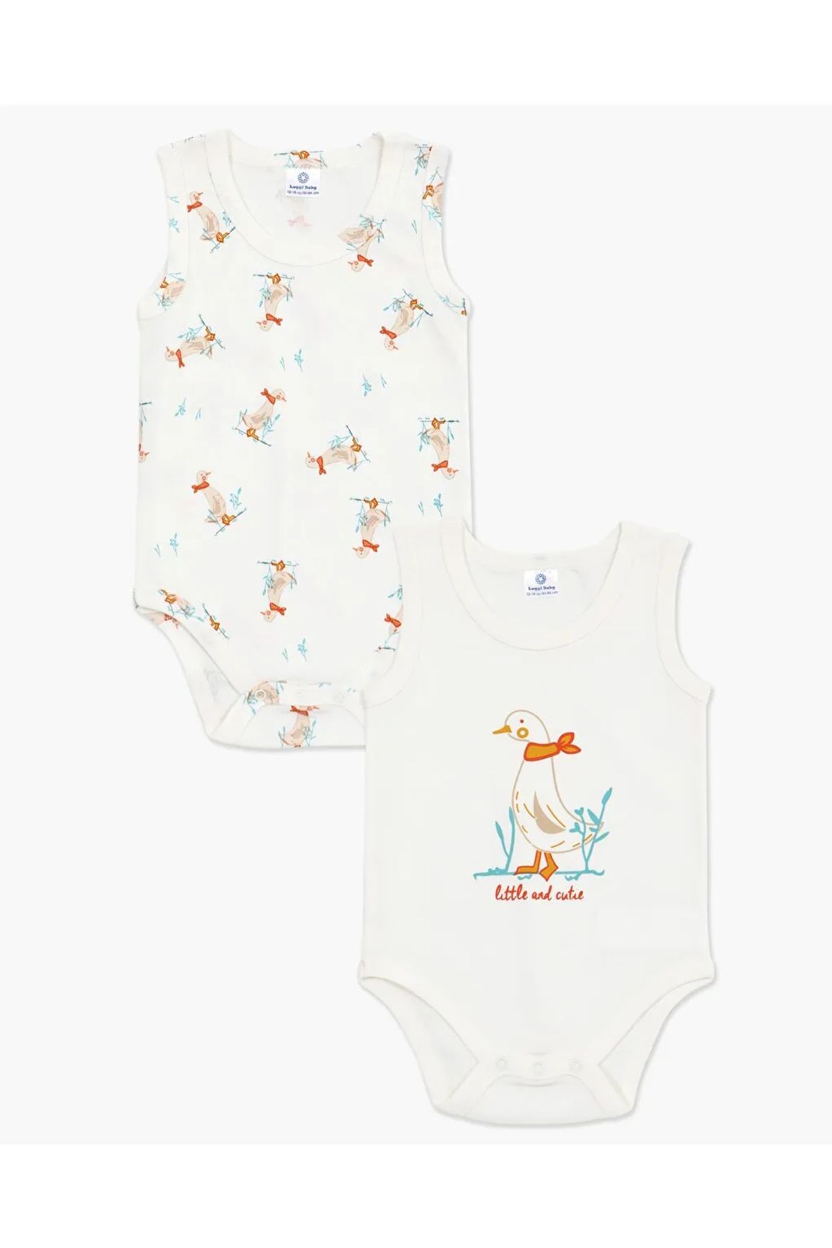 Ugly Duck 3-36 AY ARALIĞINDA 2'Lİ ÖRDEK BODY - EKRU