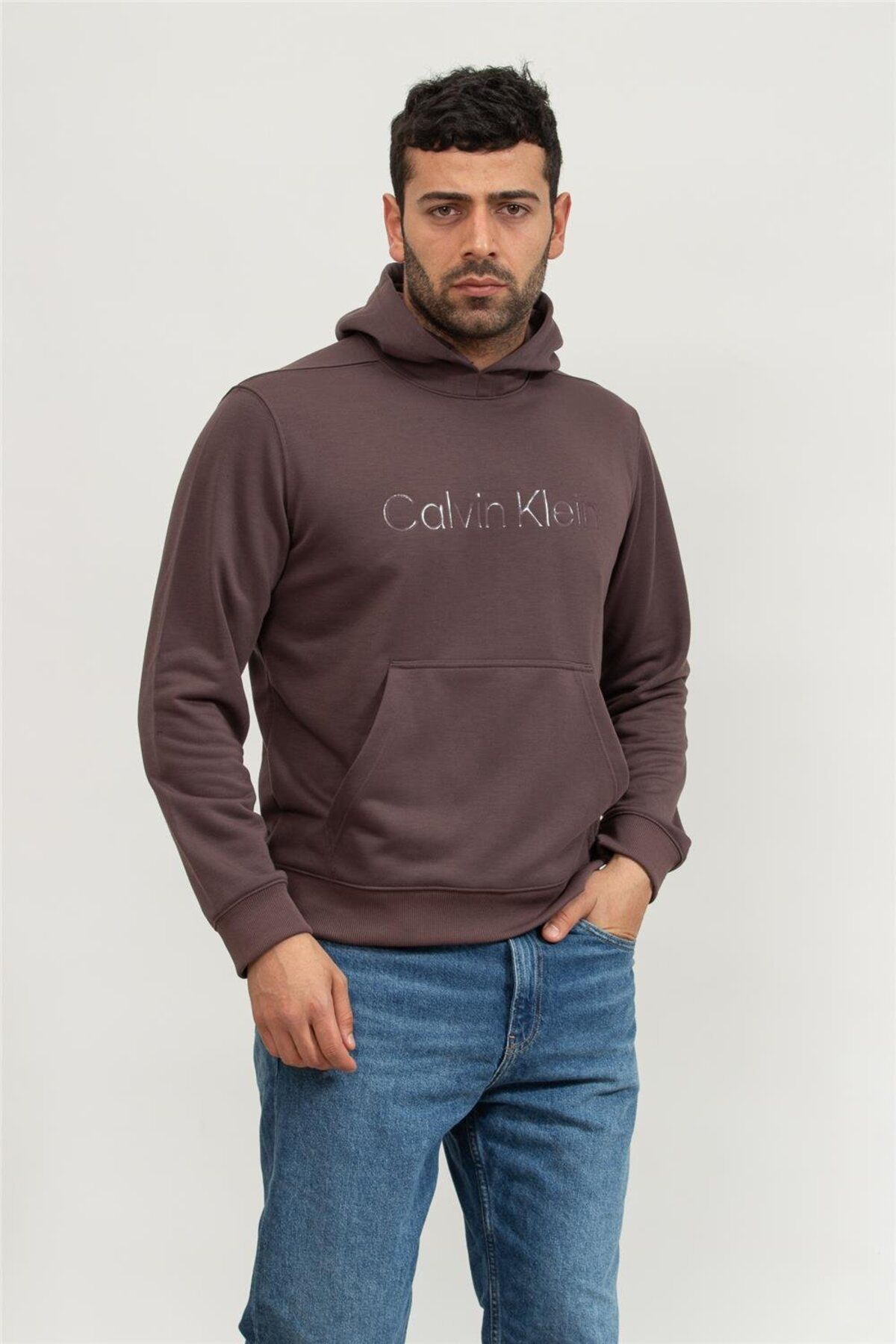 Calvin Klein Erkek Kapüşonlu Sweatshirt